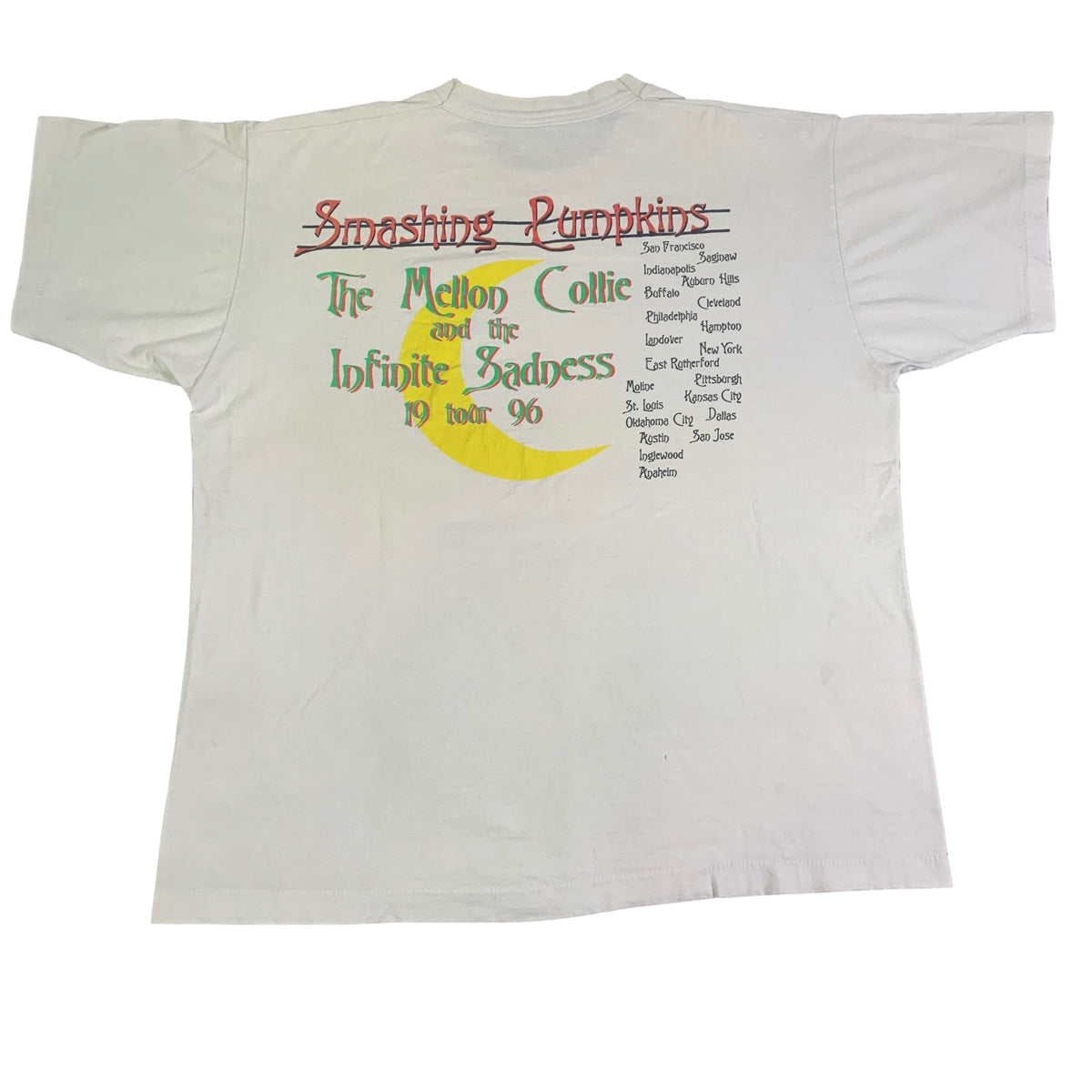 Vintage Smashing Pumpkins &quot;The Mellon Collie And The Infinite Sadness&quot; T-Shirt - jointcustodydc