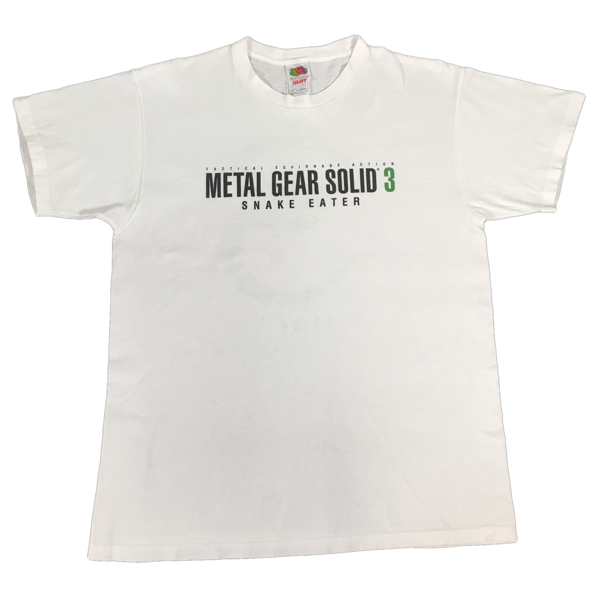 metal gear solid 3 t shirt Vintage Metal Gear Solid 3 "Snake Eater" T-Shirt