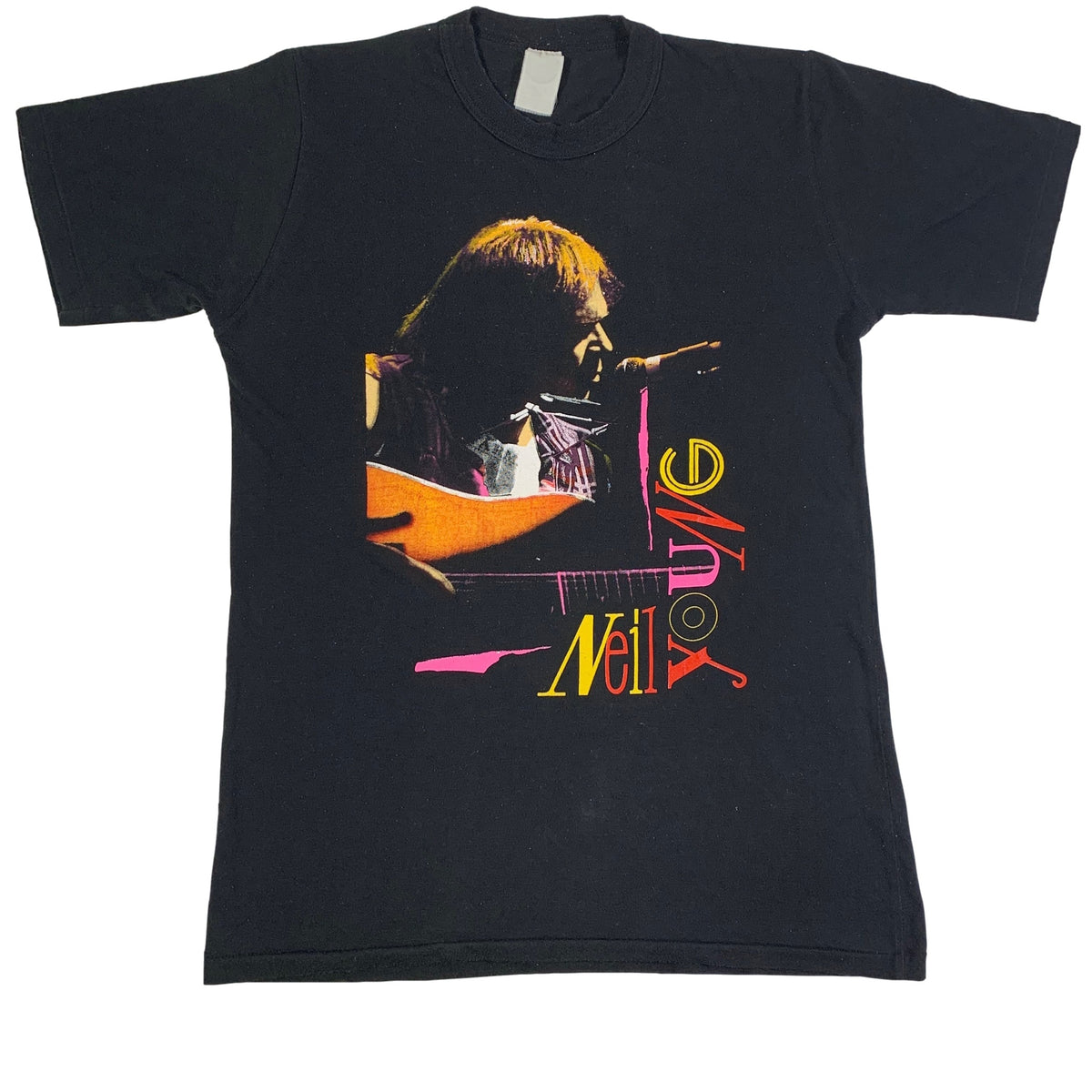 Vintage Neil Young + Crazy Horse &quot;Europe 87&quot; T-Shirt