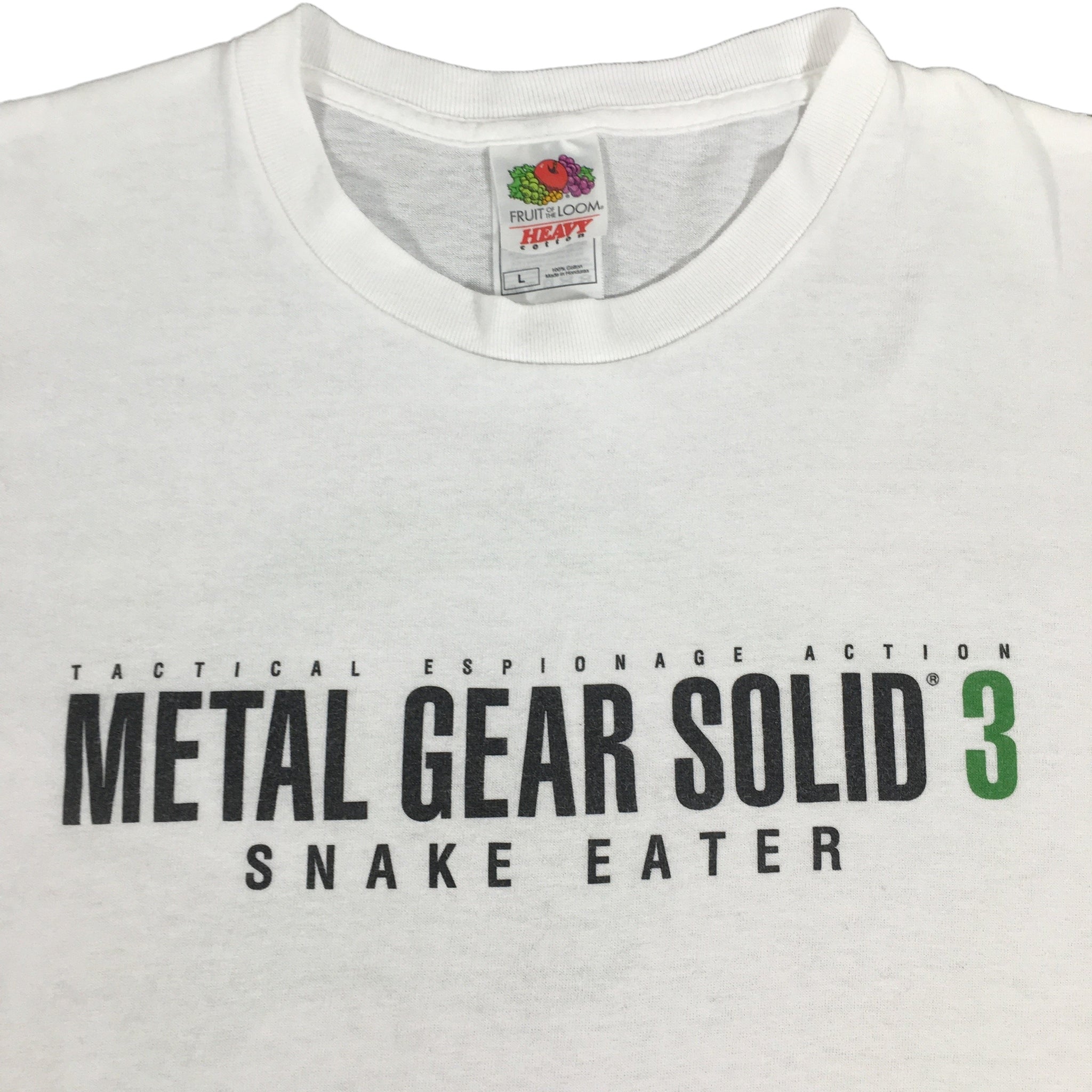 metal gear solid shirt Vintage Metal Gear Solid 3 "Snake Eater" T-Shirt