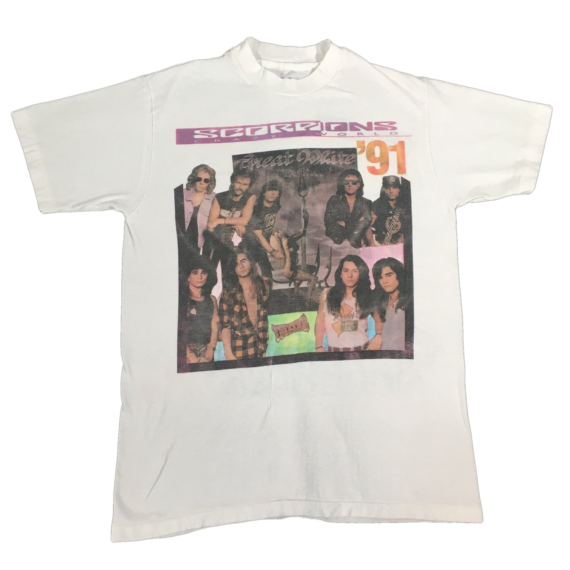 Vintage Scorpions "Crazy World" T-Shirt - jointcustodydc