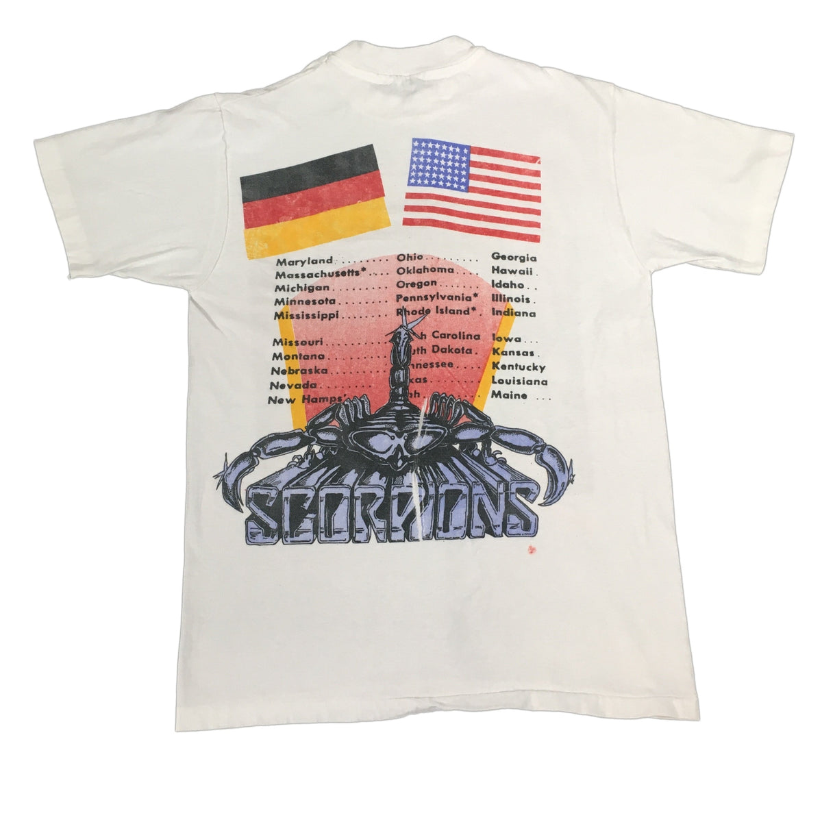 Vintage Scorpions &quot;Crazy World&quot; T-Shirt - jointcustodydc