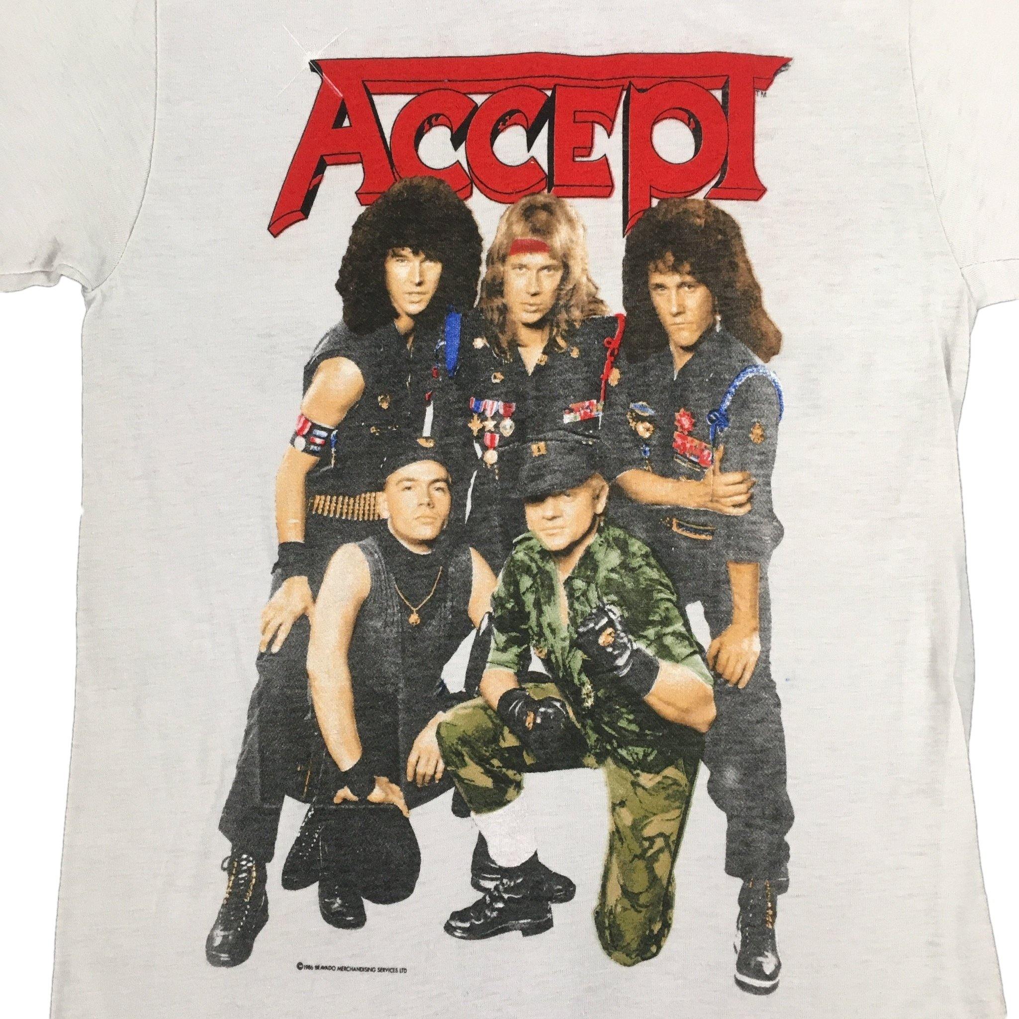 Vintage Accept popular tour shirt