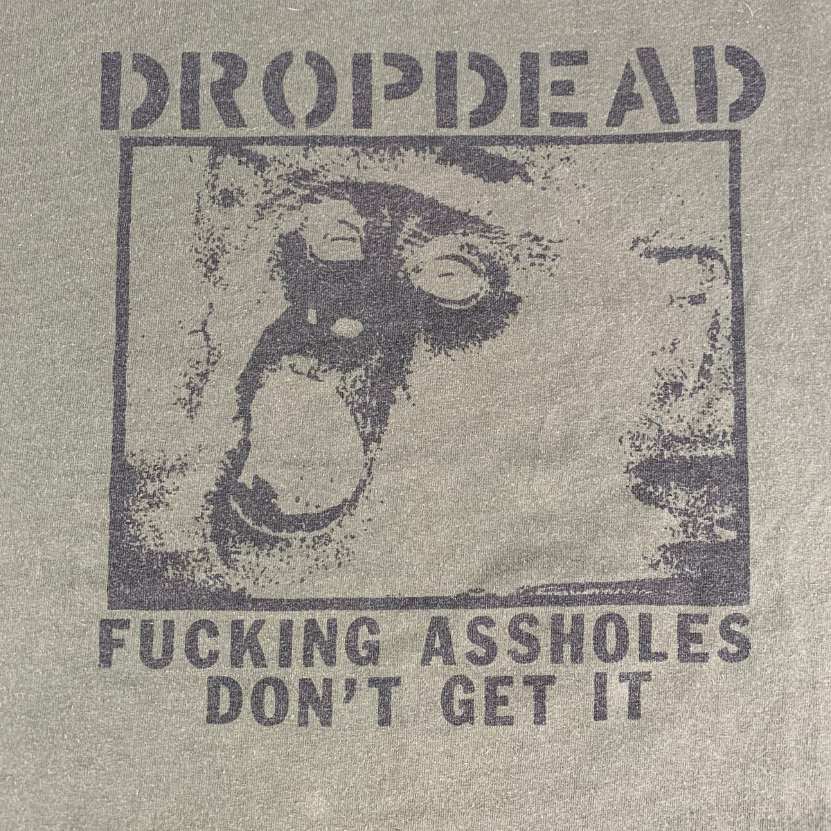 Vintage Dropdead &quot;Hardcore&quot; T-Shirt - jointcustodydc