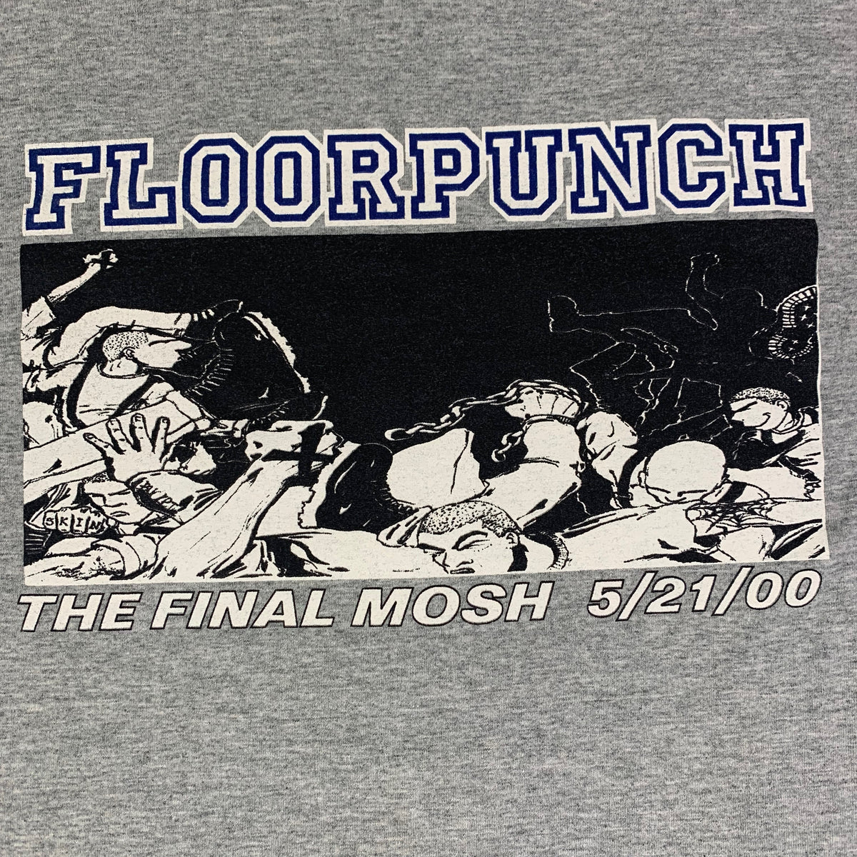 Vintage Floorpunch &quot;The Final Mosh&quot; T-Shirt - jointcustodydc