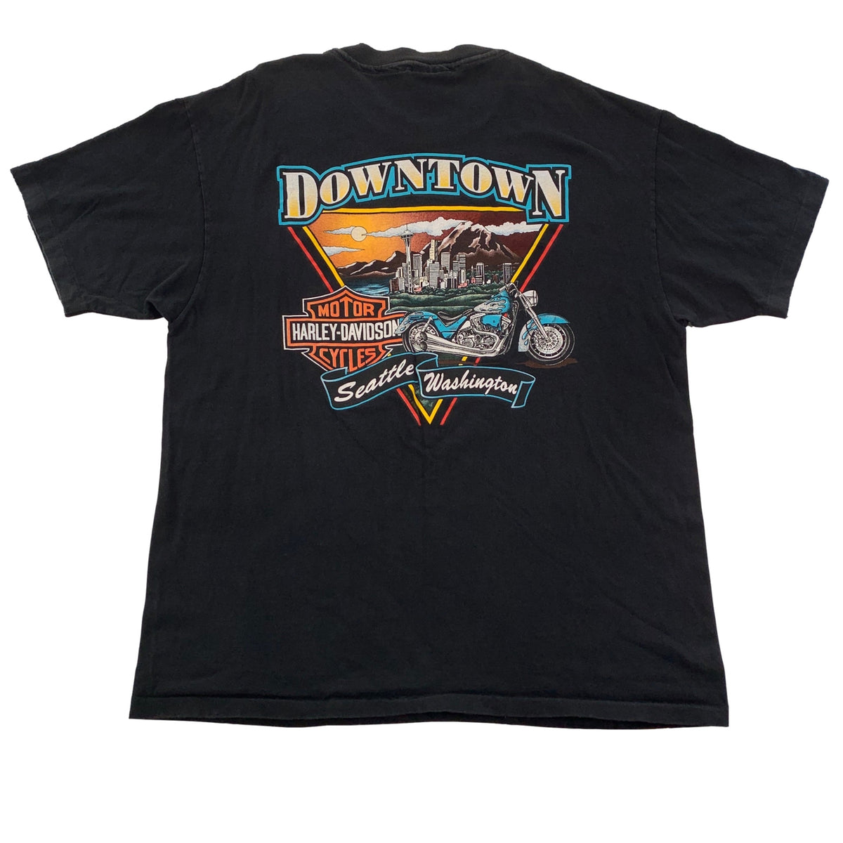 Vintage Harley-Davidson &quot; Downtown Seattle&quot; T-Shirt - jointcustodydc