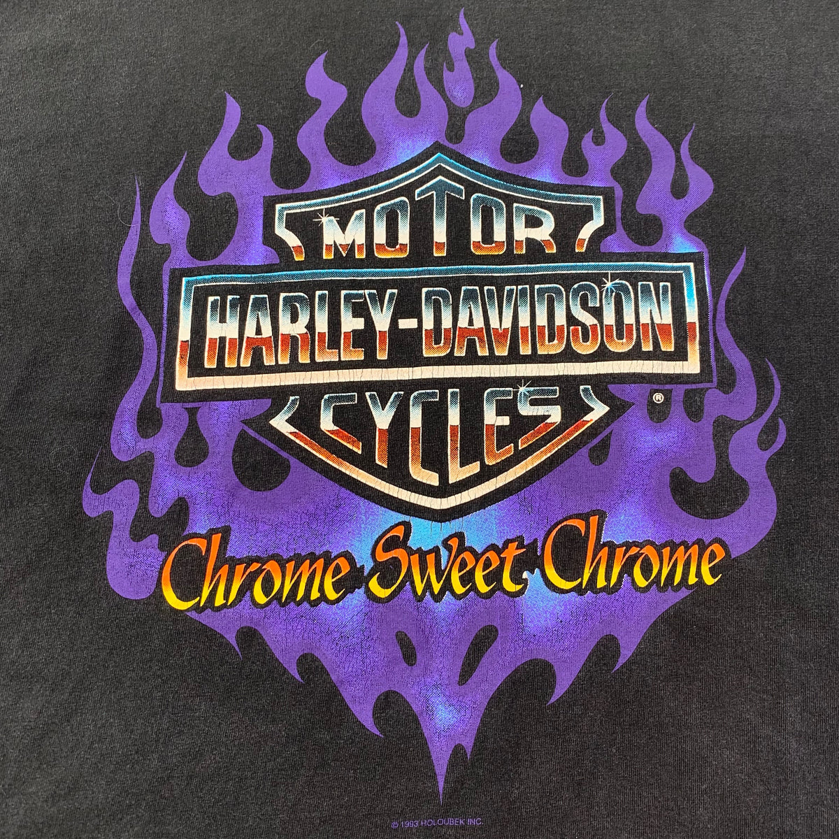 Vintage Harley-Davidson &quot;Chrome Sweet Chrome&quot; T-Shirt - jointcustodydc