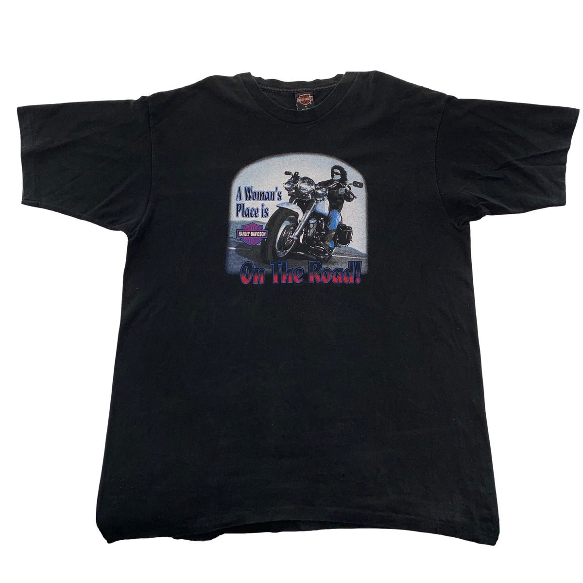 Vintage Harley-Davidson &quot;On The Road&quot; T-Shirt - jointcustodydc