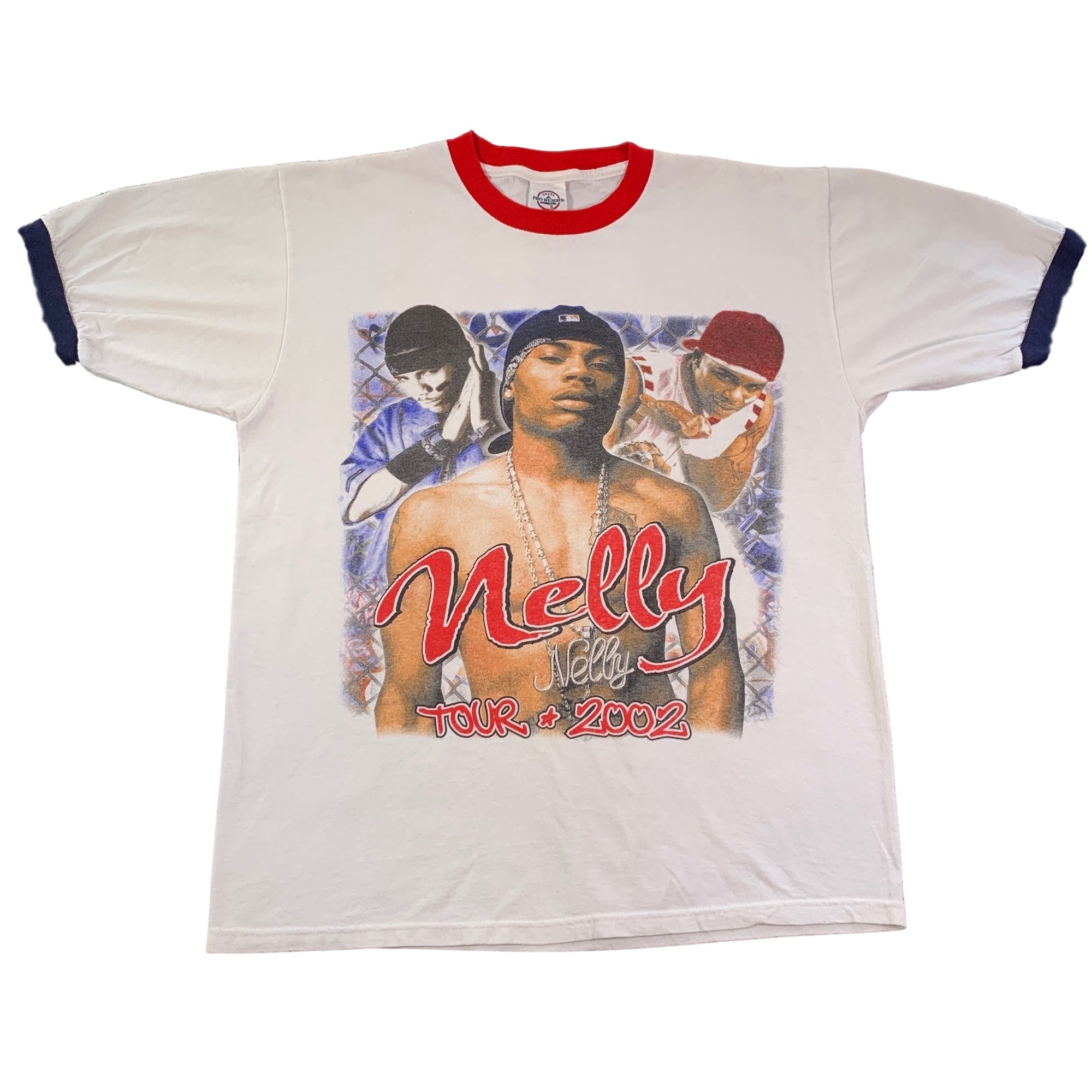Vintage Nelly "2002" Tour Ringer Shirt - jointcustodydc