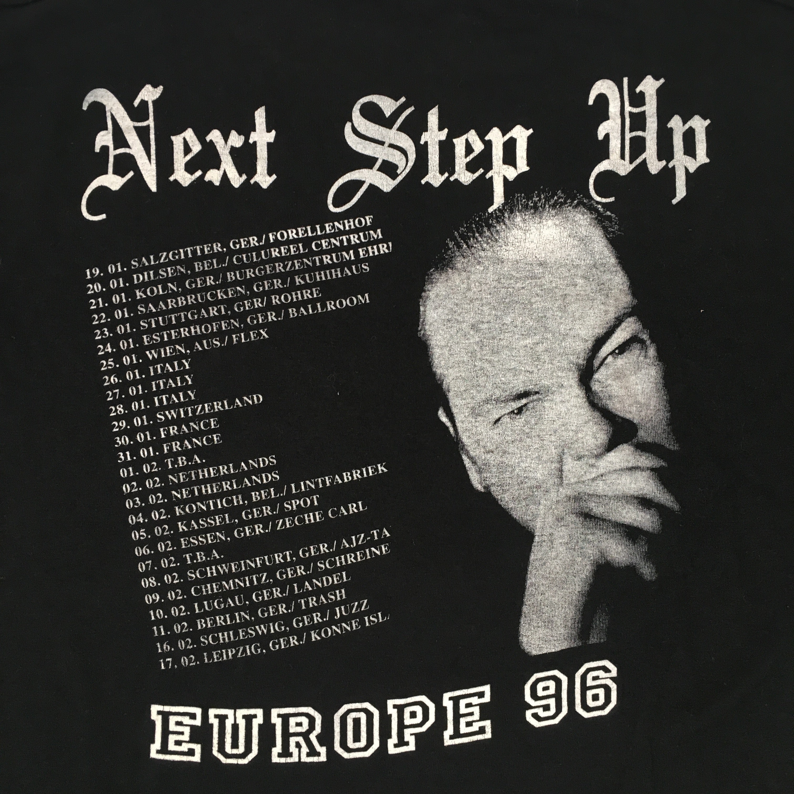 Vintage Next Step Up Baltimore Hardcore T-Shirt