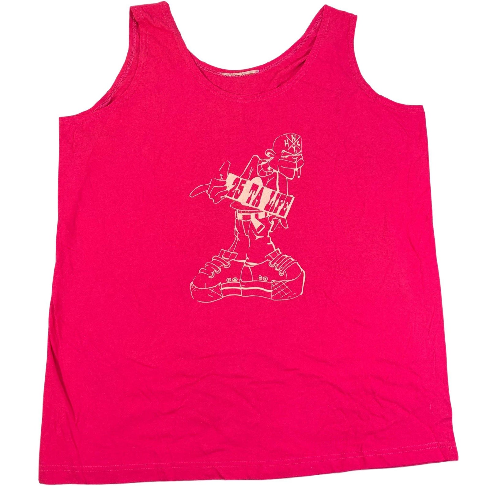 Vintage original 25 Ta Life NYHC Tank Top front