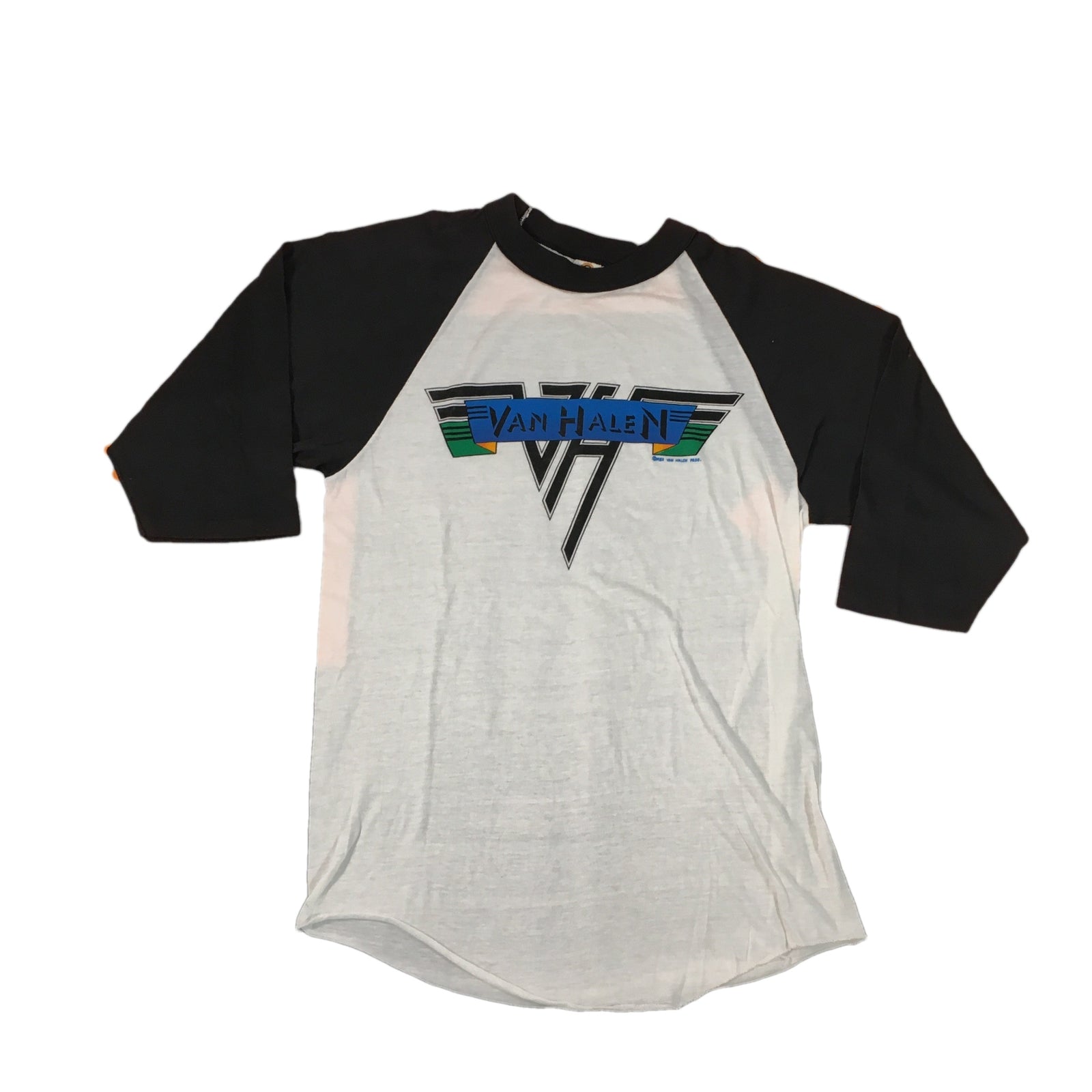 Vintage Van Halen "Logo" Raglan - jointcustodydc