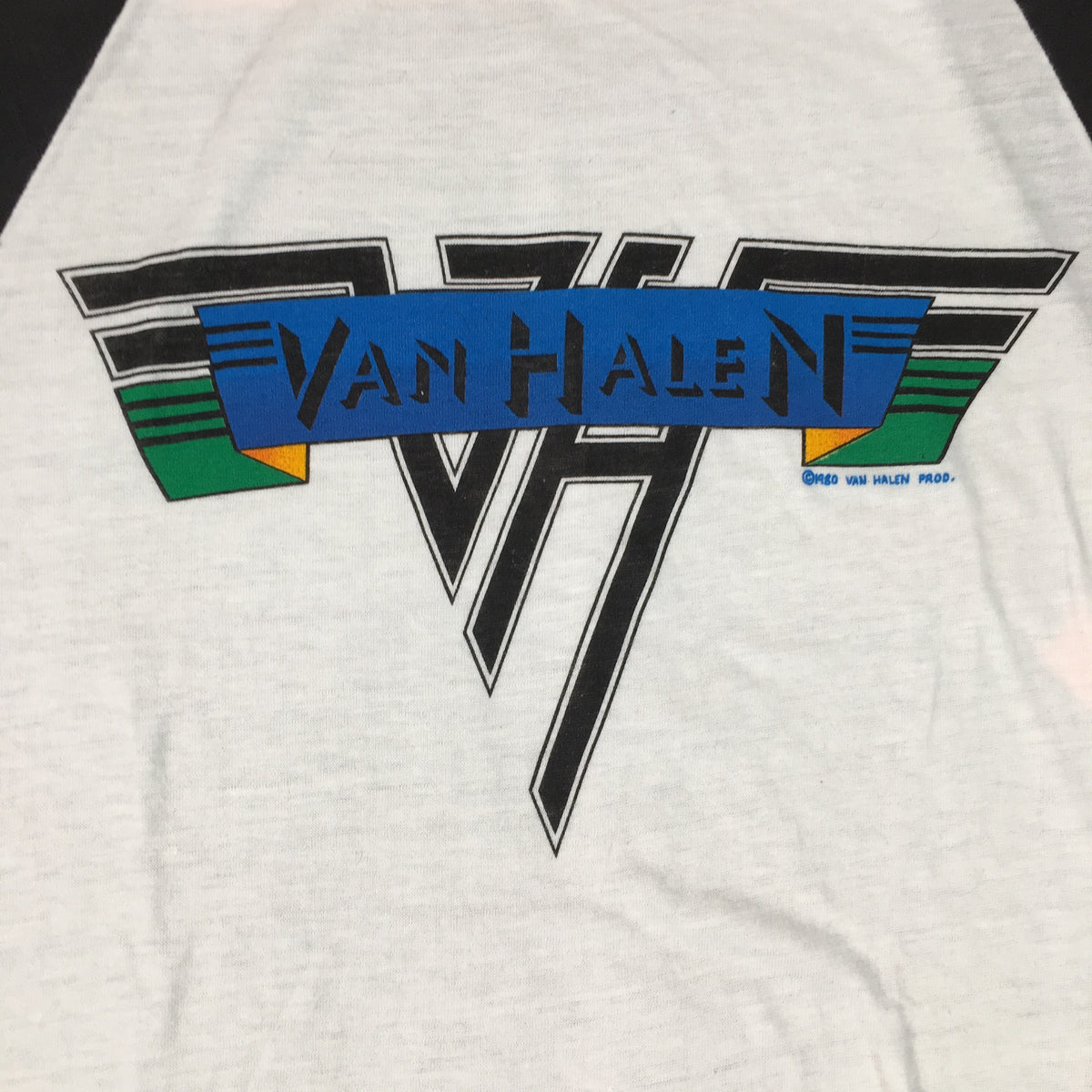 Vintage Van Halen &quot;Logo&quot; Raglan - jointcustodydc