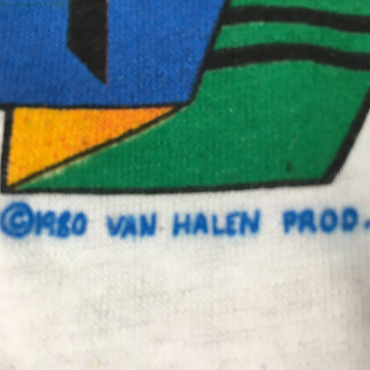 Vintage Van Halen &quot;Logo&quot; Raglan - jointcustodydc