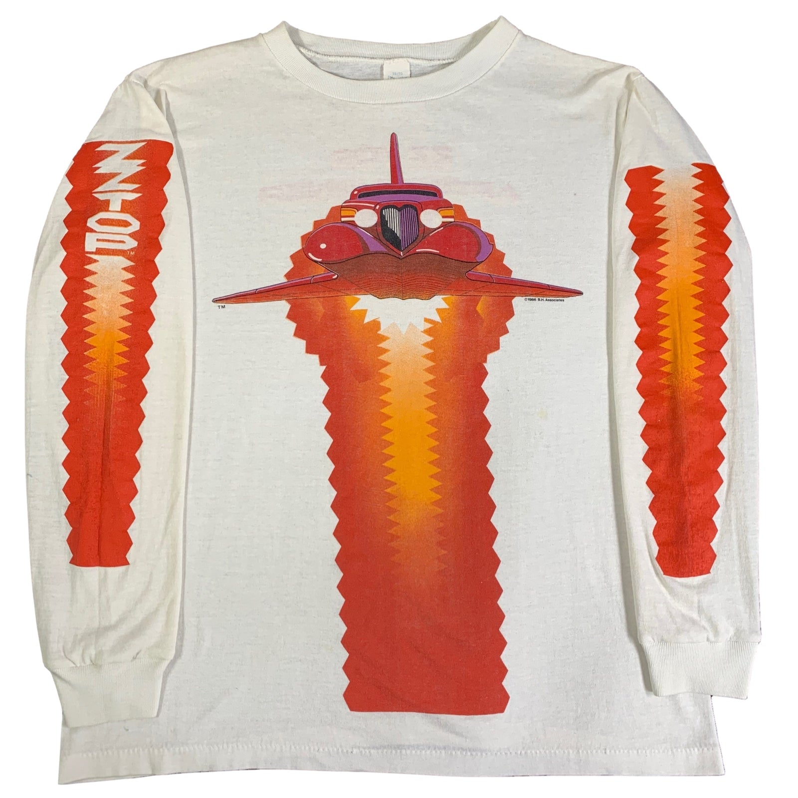 Vintage ZZ Top "Afterburner" Long Sleeve Shirt - jointcustodydc