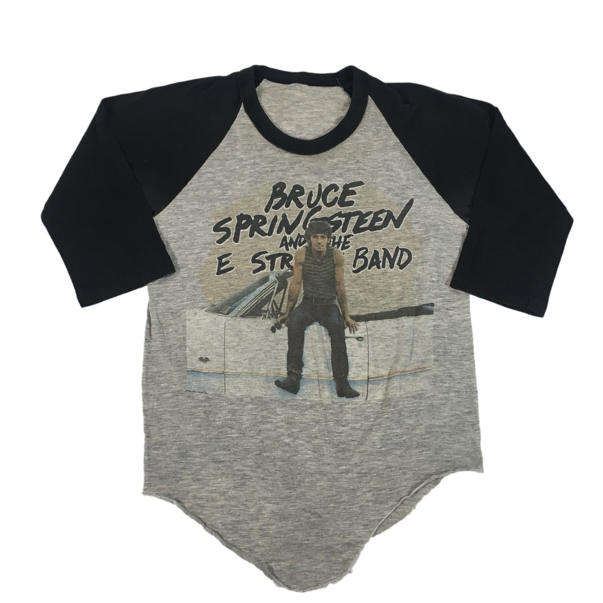 Vintage Bruce Springsteen & The E Street Band "Born In The USA" Raglan - jointcustodydc