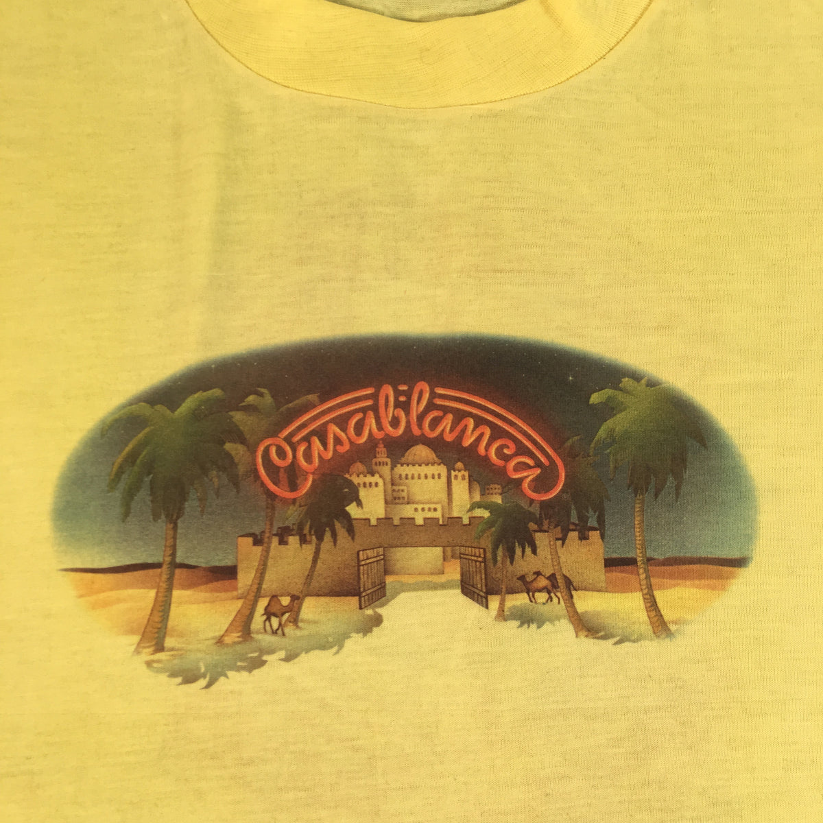 Vintage Casablanca Records &quot;The Image Is Clearer&quot; T-Shirt - jointcustodydc