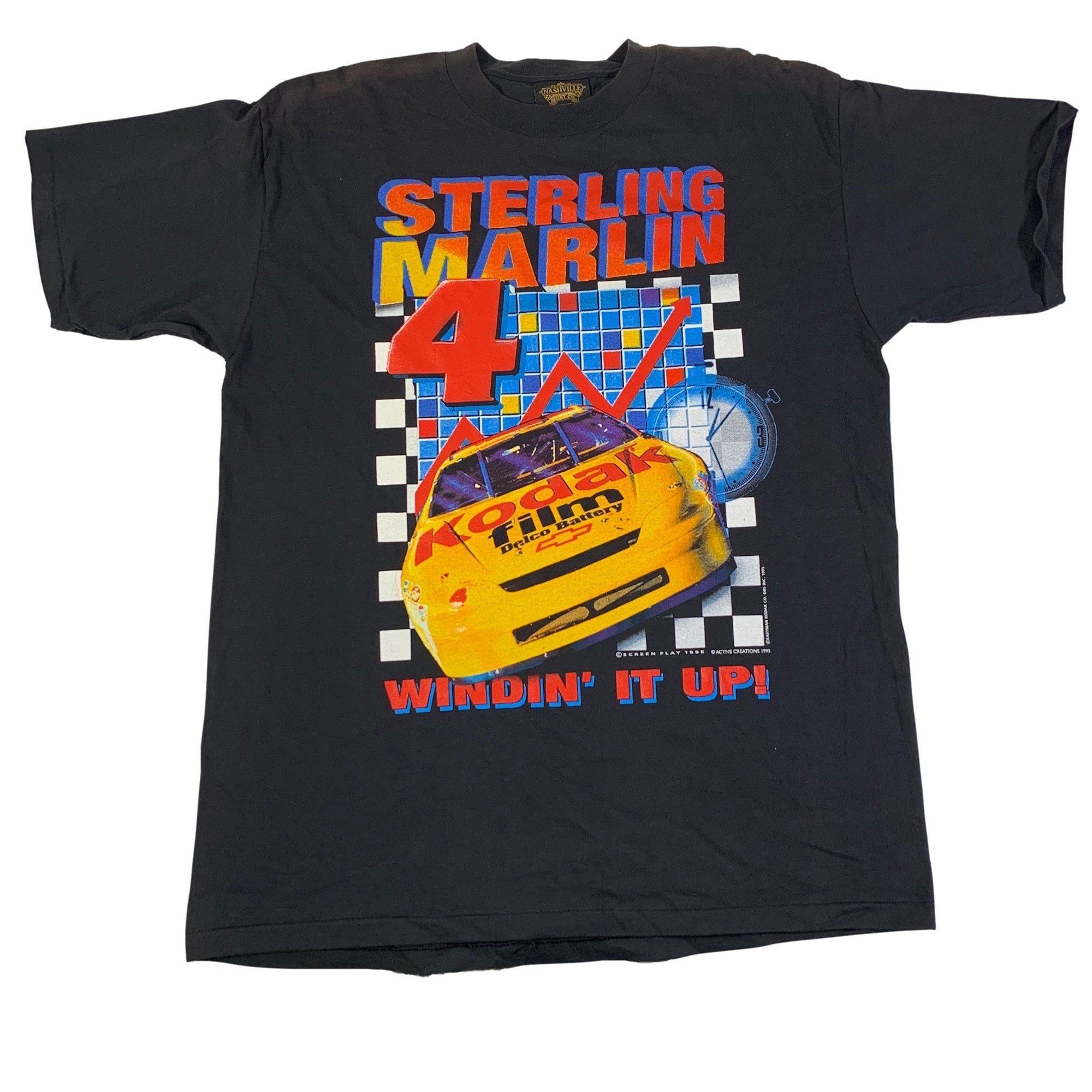Vintage Nascar Sterling Marlin "Windin' It Up" T-Shirt - jointcustodydc