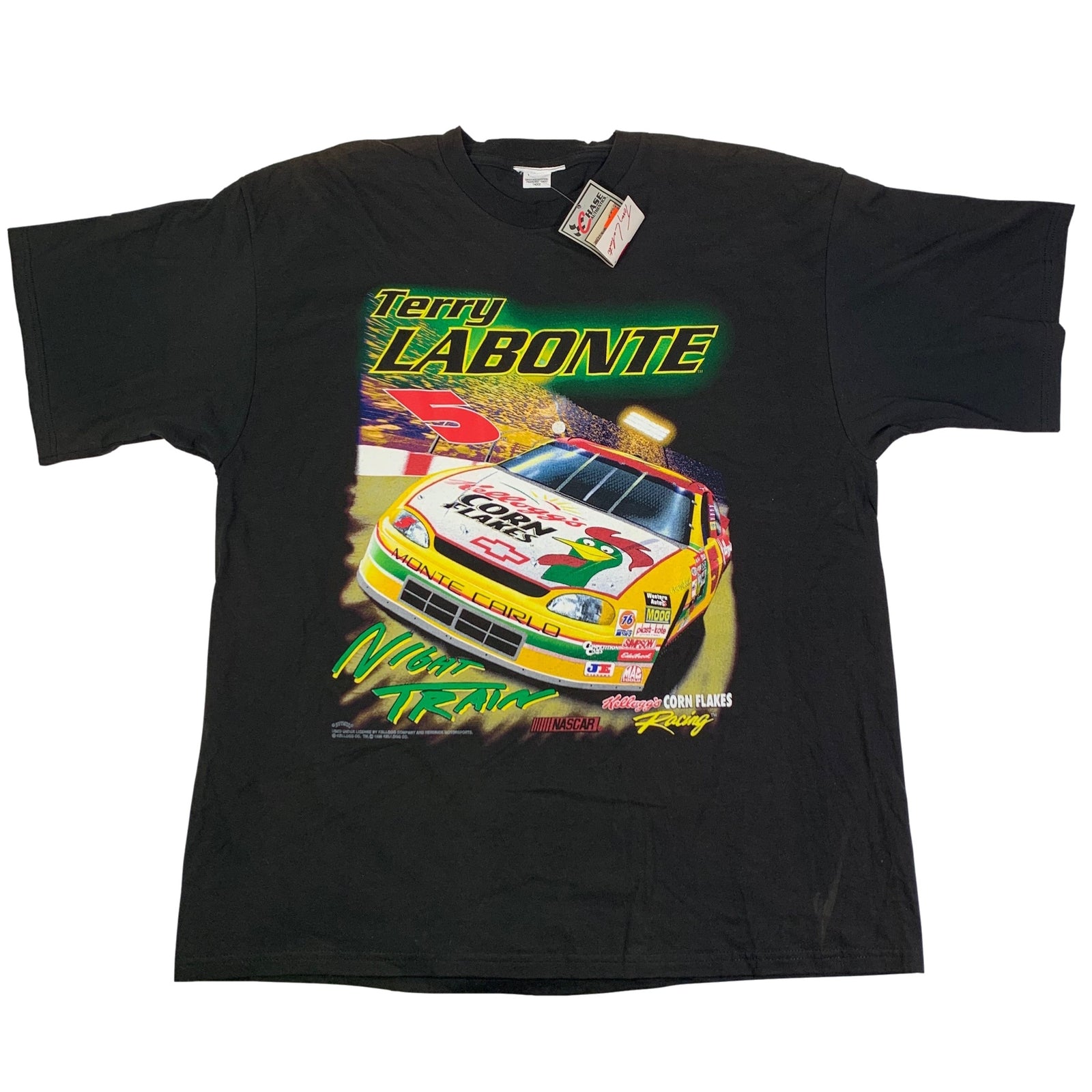 Vintage Nascar Terry Labonte "Night Train" T-Shirt - jointcustodydc