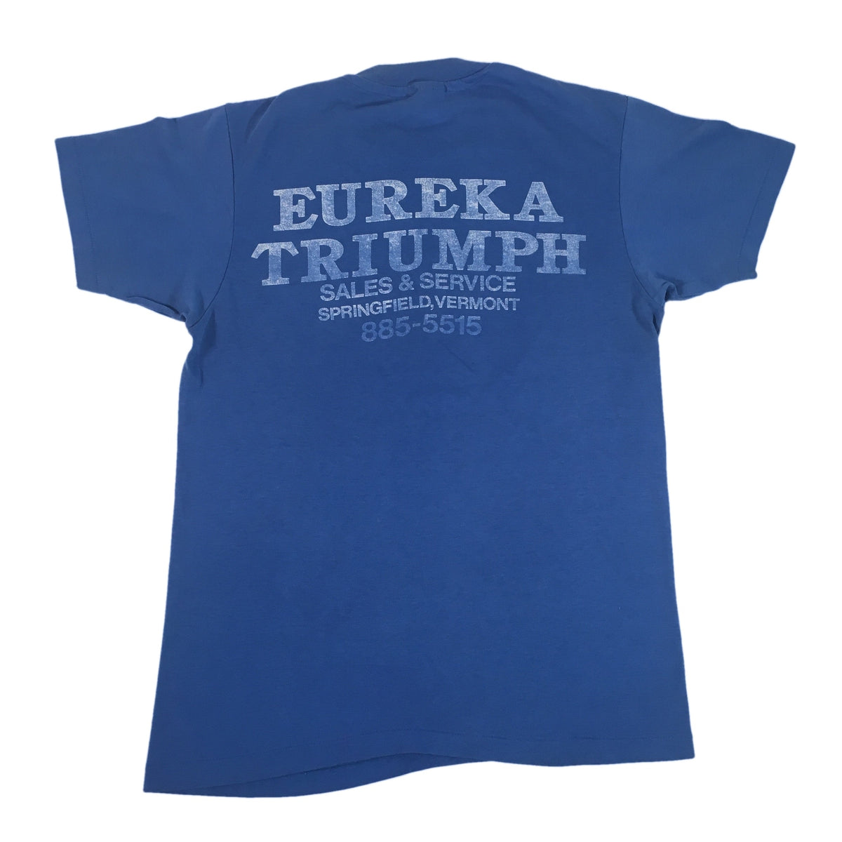 Vintage Triumph Motorcycles &quot;Eureka&quot; T-Shirt - jointcustodydc