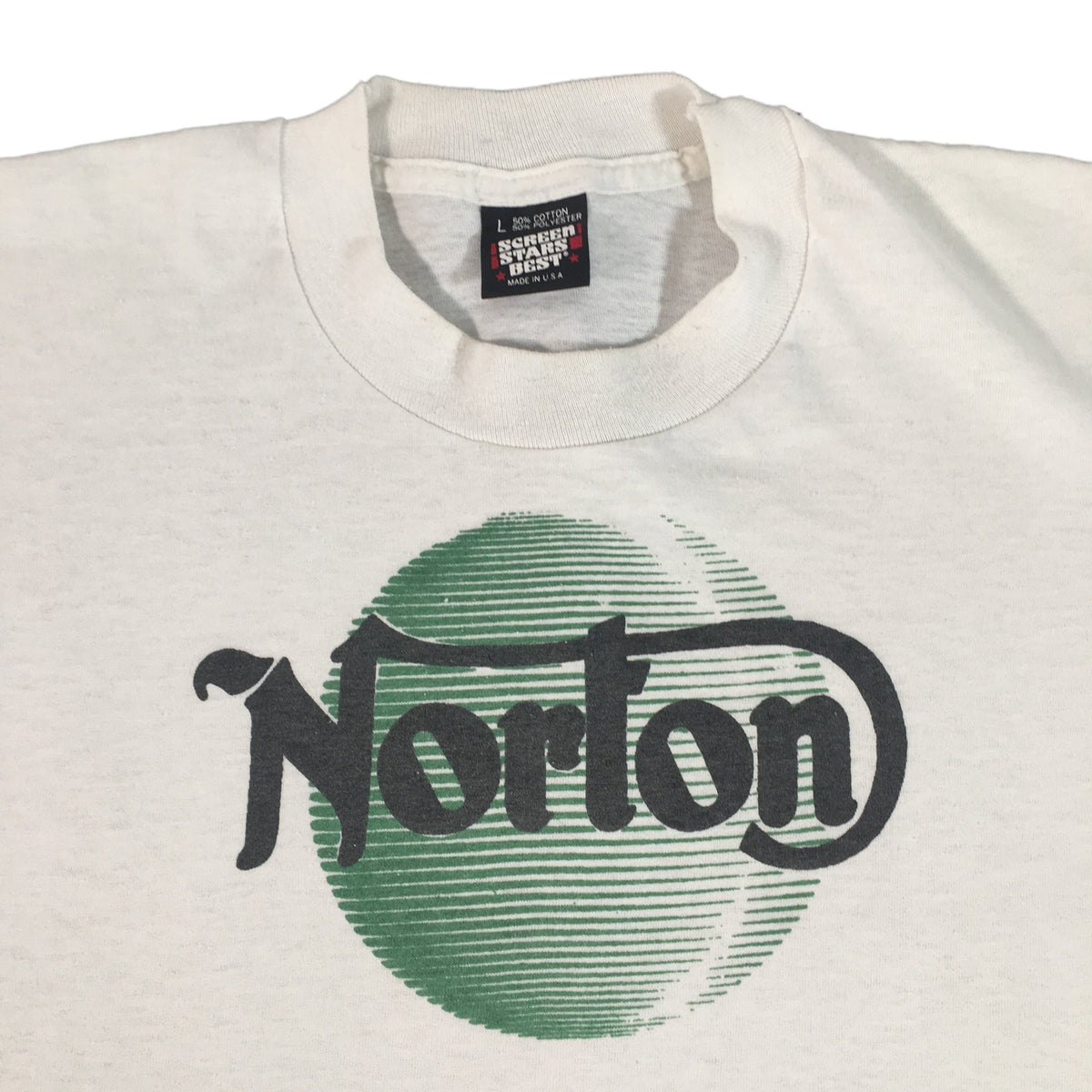 Vintage Norton Motorcycles &quot;Green Logo&quot; T-Shirt - jointcustodydc