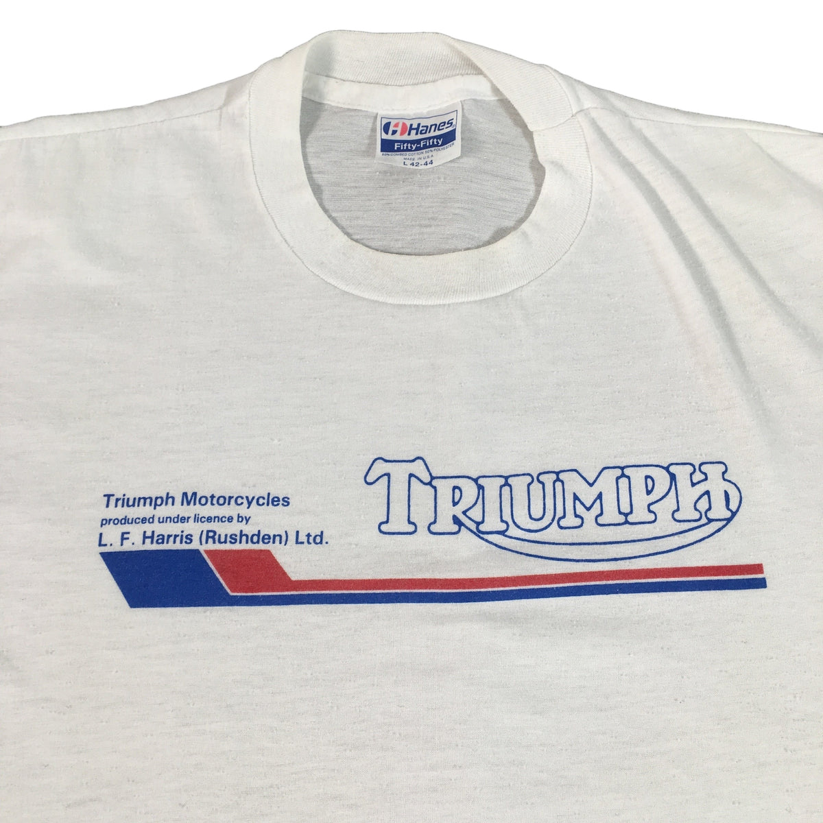 Vintage Triumph Motorcycles &quot;Logo&quot; T-Shirt - jointcustodydc