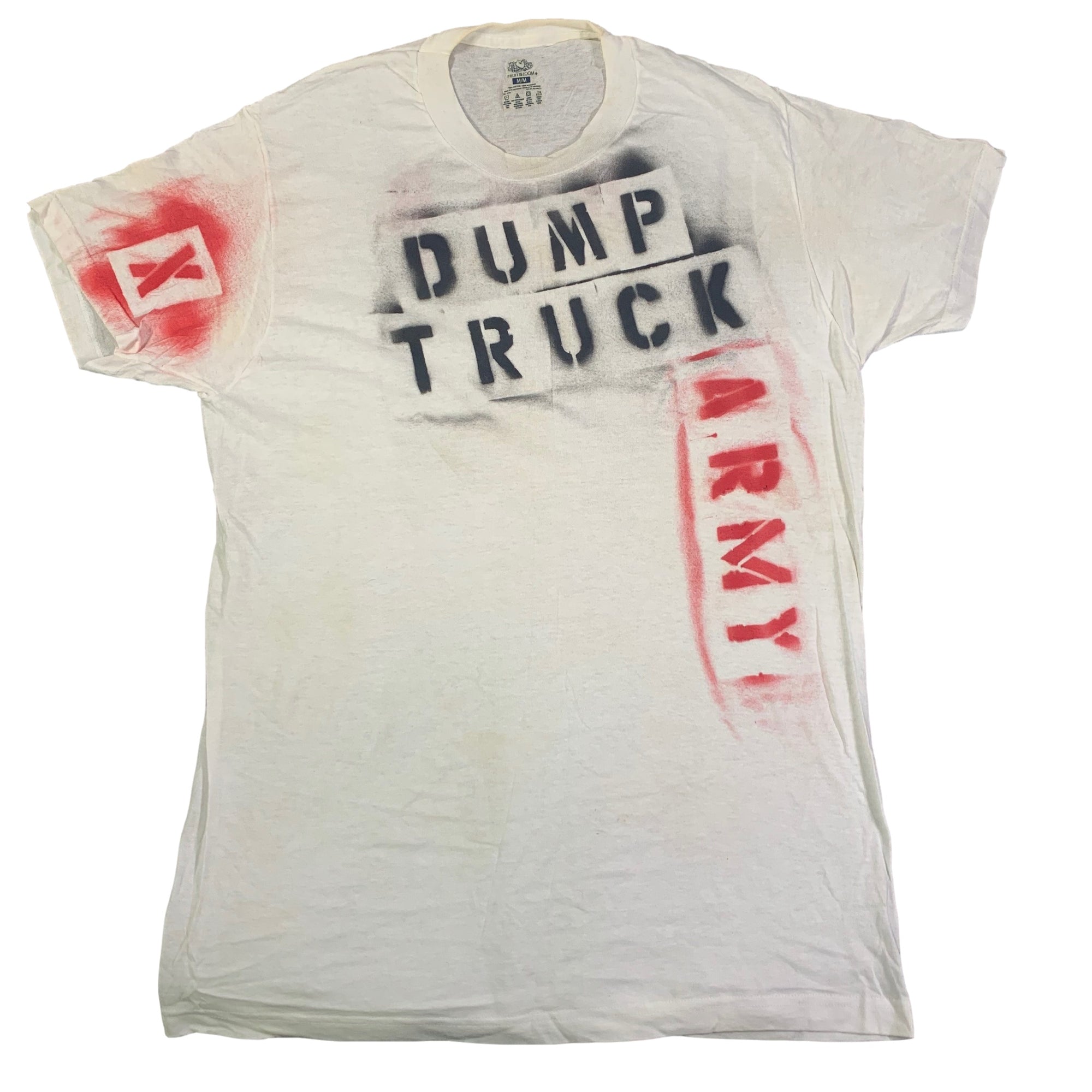 Vintage Dump Truck Army "666" T-Shirt - jointcustodydc