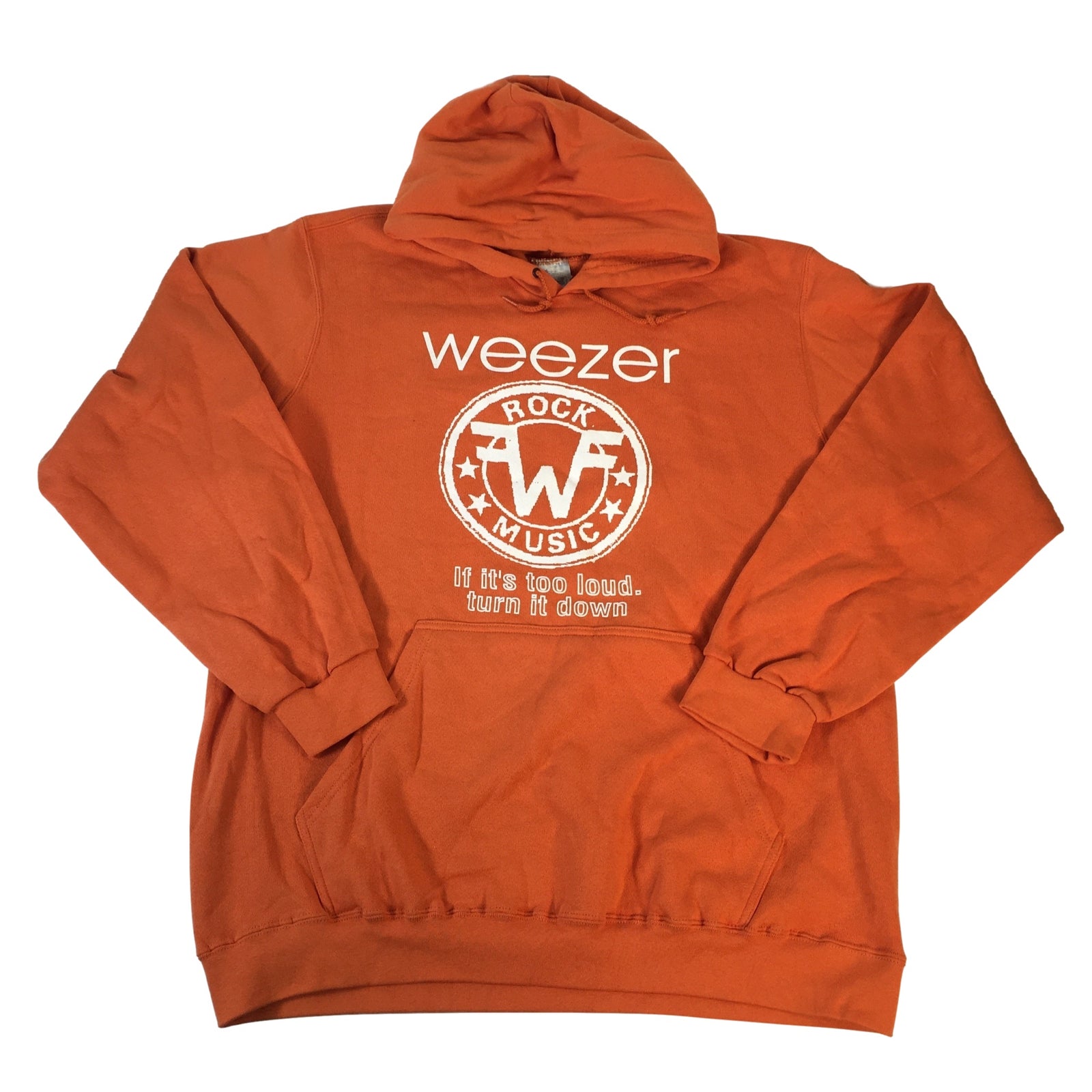 Vintage Weezer "If It's Too Loud, Turn It Down" Hoodie - jointcustodydc