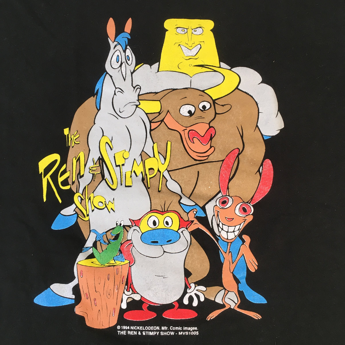Vintage Ren &amp; Stimpy &quot;1994&quot; T-Shirt - jointcustodydc