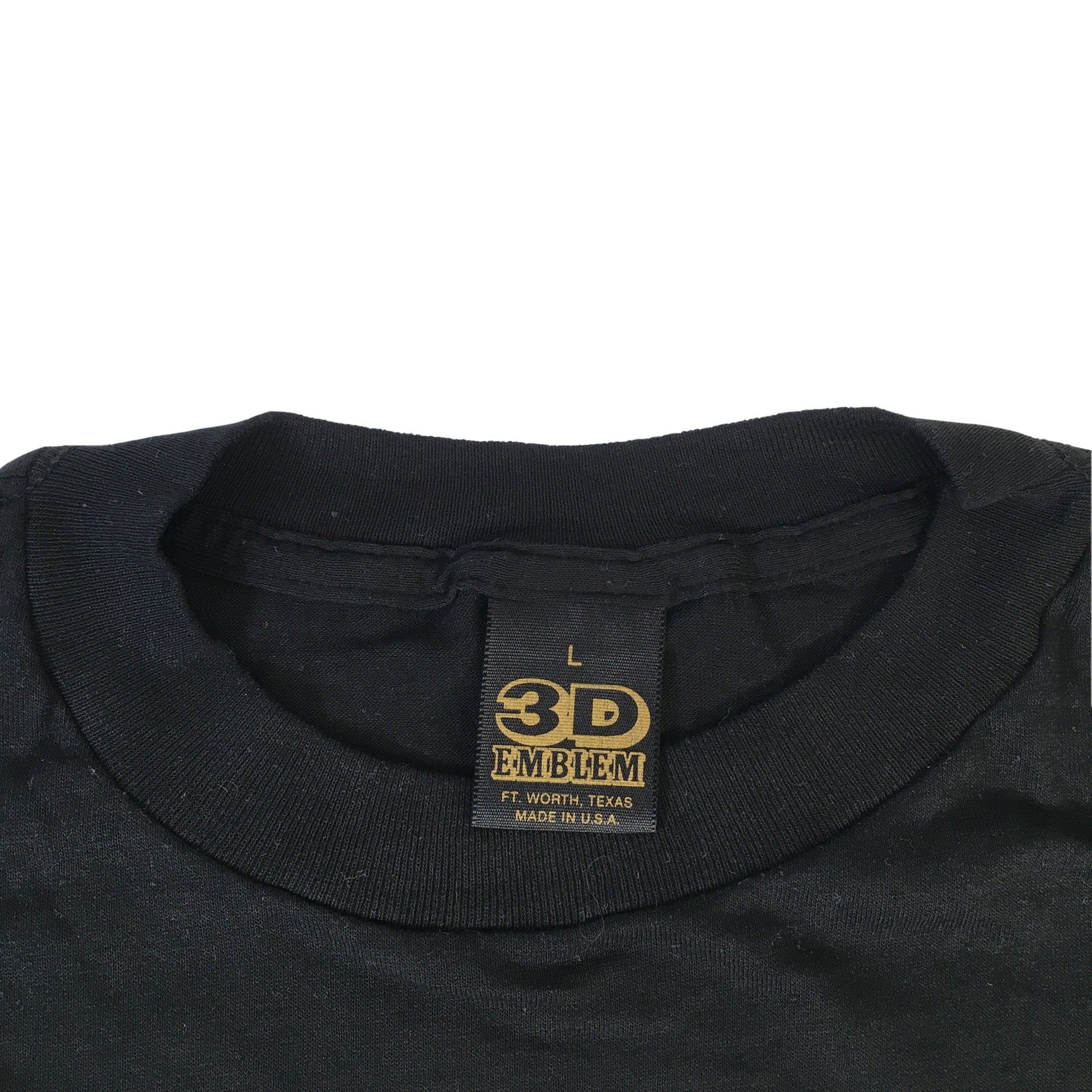 Vintage Just Brass 3D Emblem United States T-Shirt
