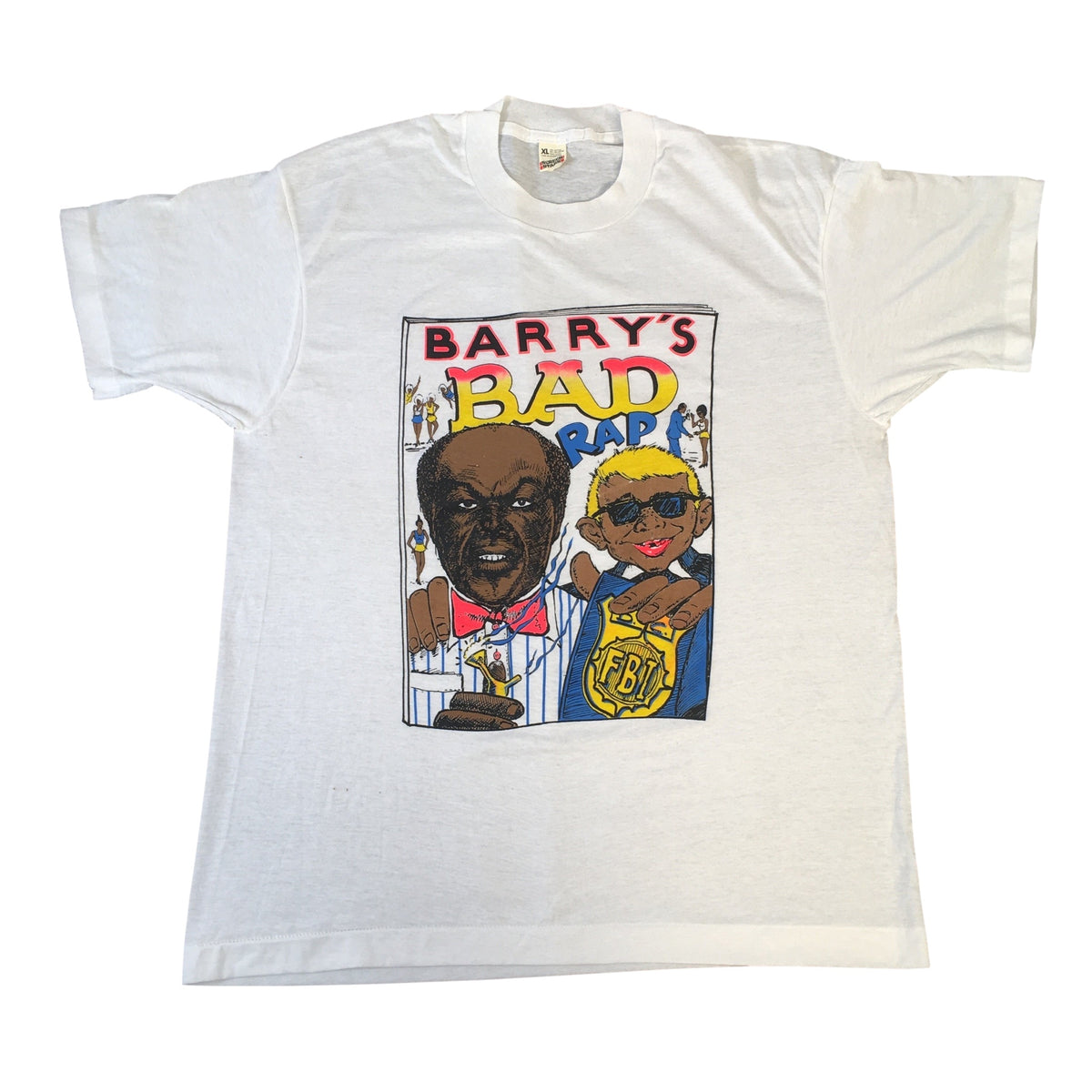 Vintage Marion Barry &quot;Barry&#39;s Bad Rap&quot; T-Shirt - jointcustodydc