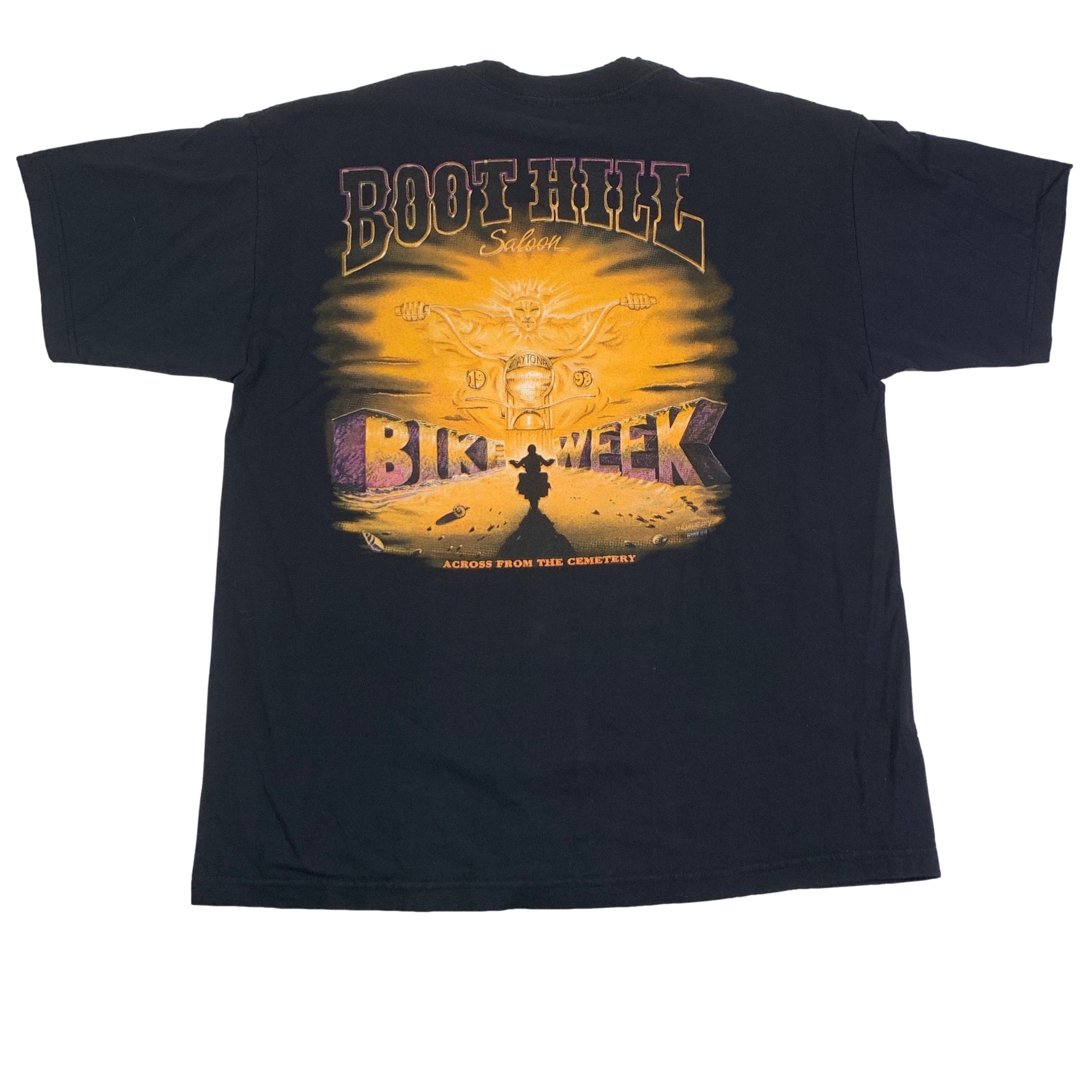 Vintage Boot Hill Saloon "Bike Week 98" T-Shirt - jointcustodydc