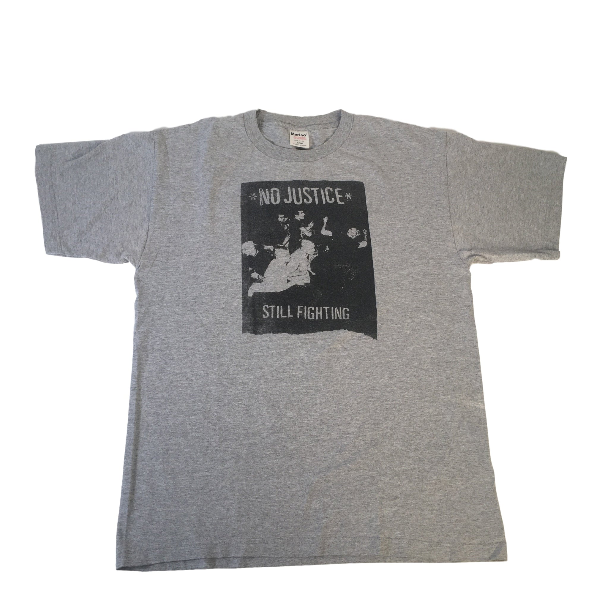Vintage No Justice "Still Fighting" T-Shirt - jointcustodydc