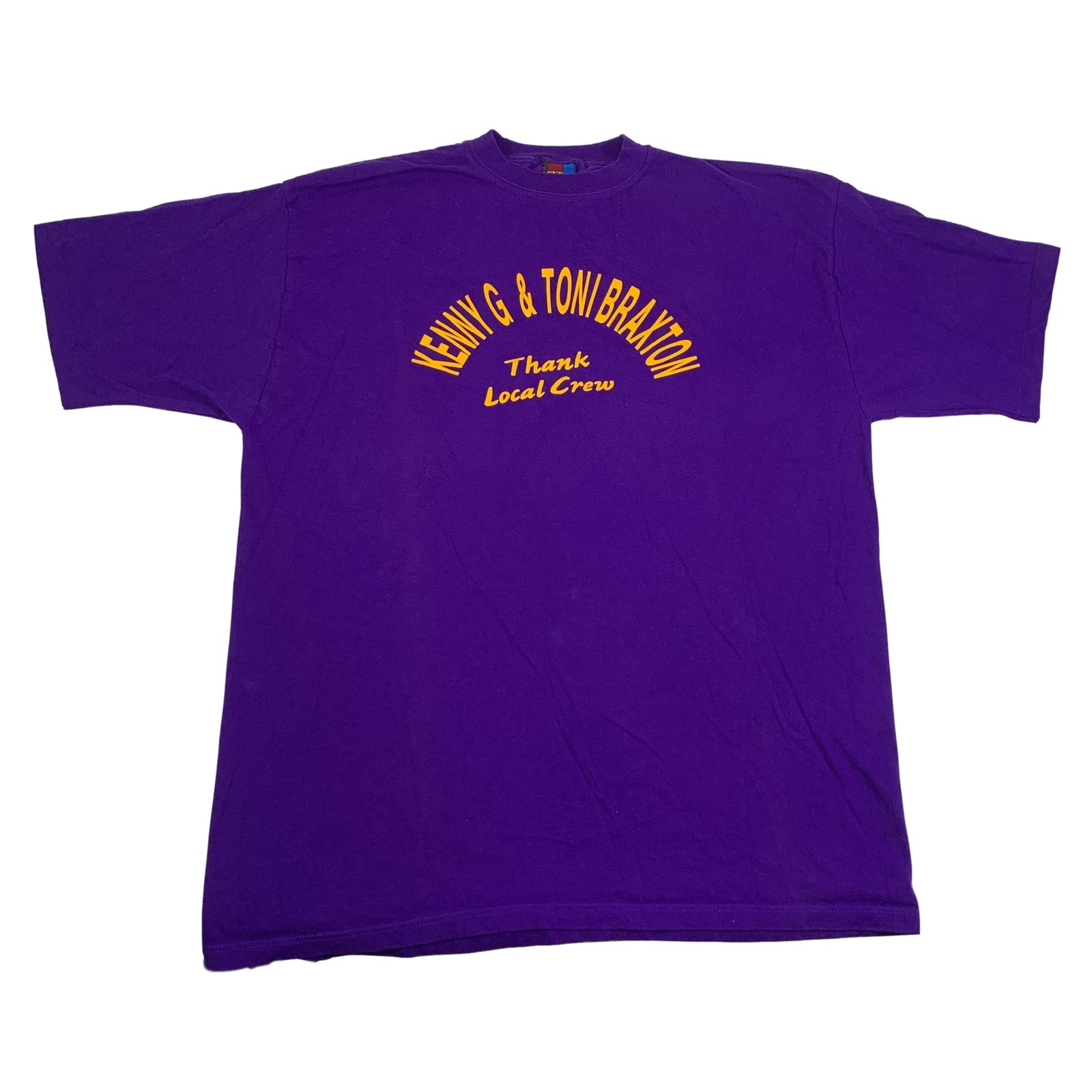 Vintage Kenny G Toni Braxton "Local Crew" T-SHirt - jointcustodydc