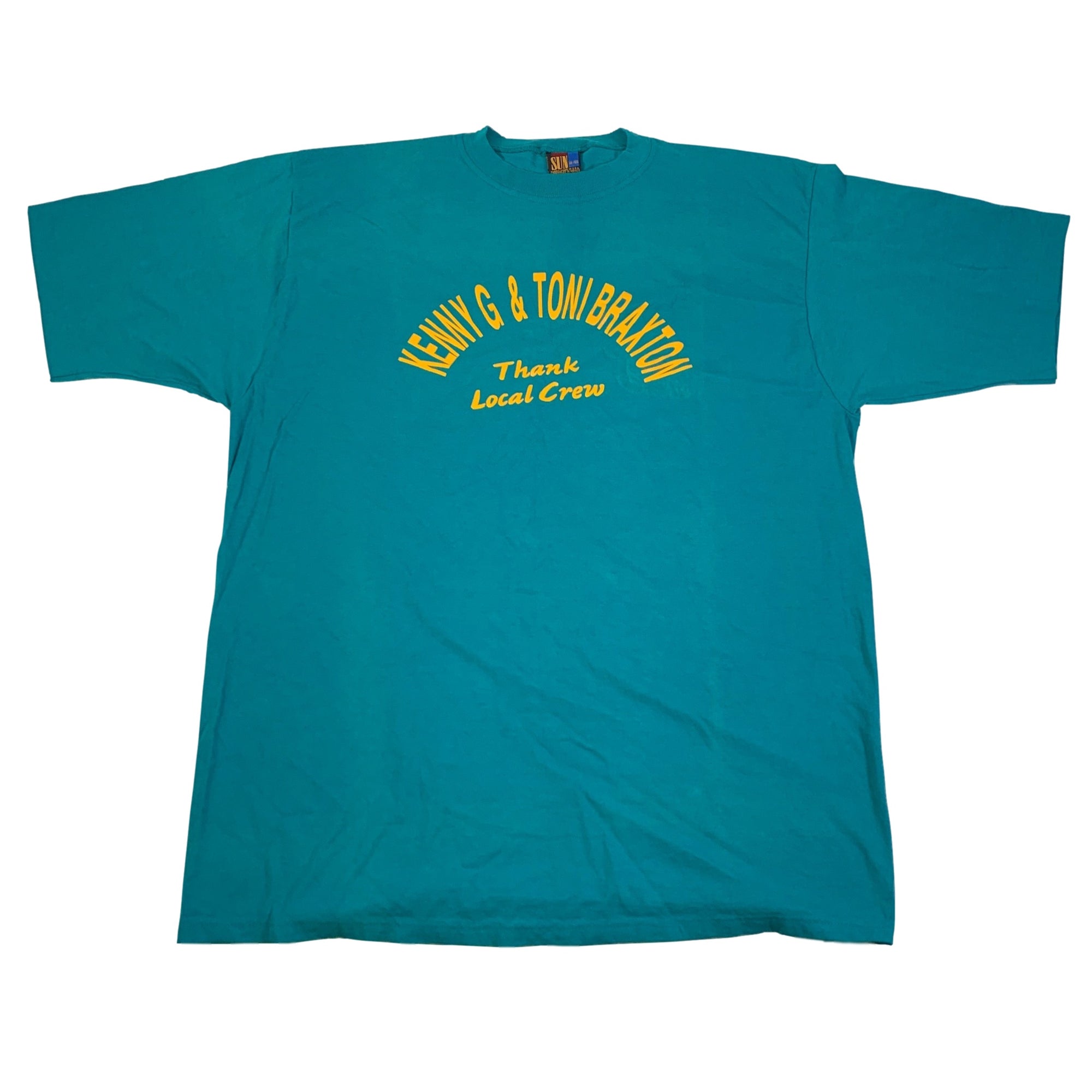 Vintage Kenny G Toni Braxton "Local Crew" T-Shirt - jointcustodydc