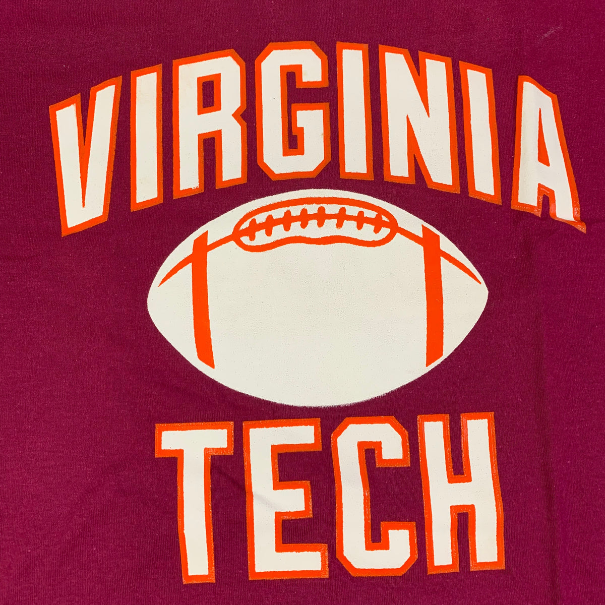 Vintage Virginia Tech &quot;Football&quot; T-Shirt - jointcustodydc