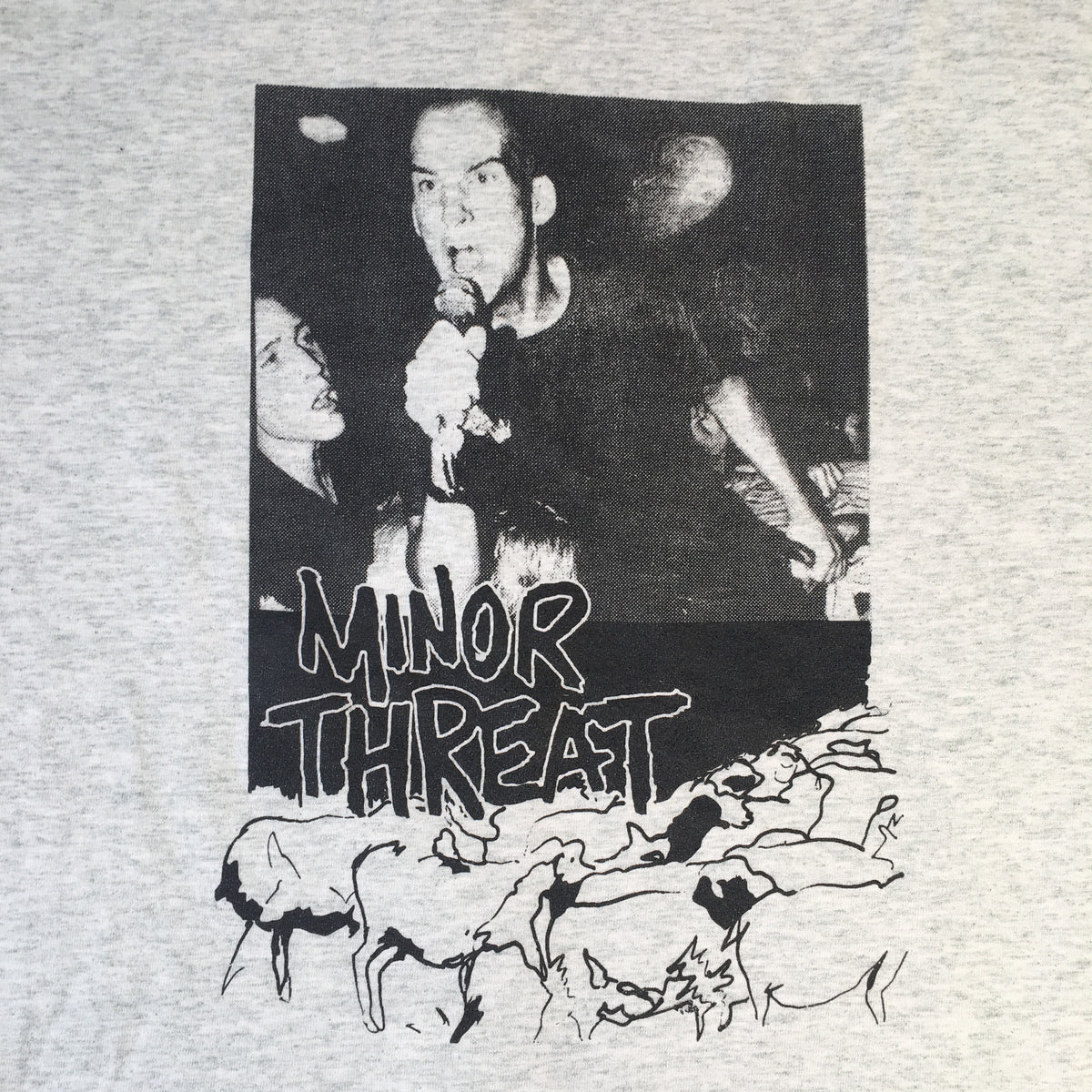 Vintage Minor Threat &quot;Out Of Step&quot; T-Shirt - jointcustodydc