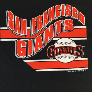 Vintage 1990 Logo 7 SAN FRANCISCO GIANTS Baseball Club (LG) T-Shirt