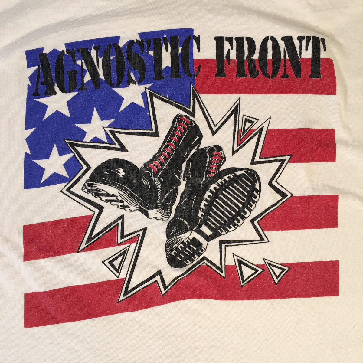 Vintage Agnostic Front &quot;Live At CBGB&quot; T-Shirt - jointcustodydc