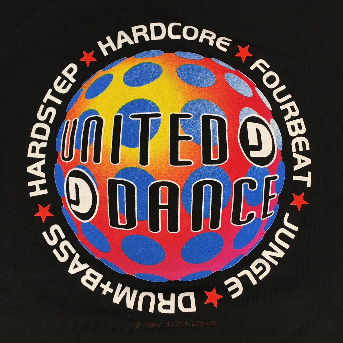Vintage United Dance Festival &quot;1994&quot; T-Shirt - jointcustodydc
