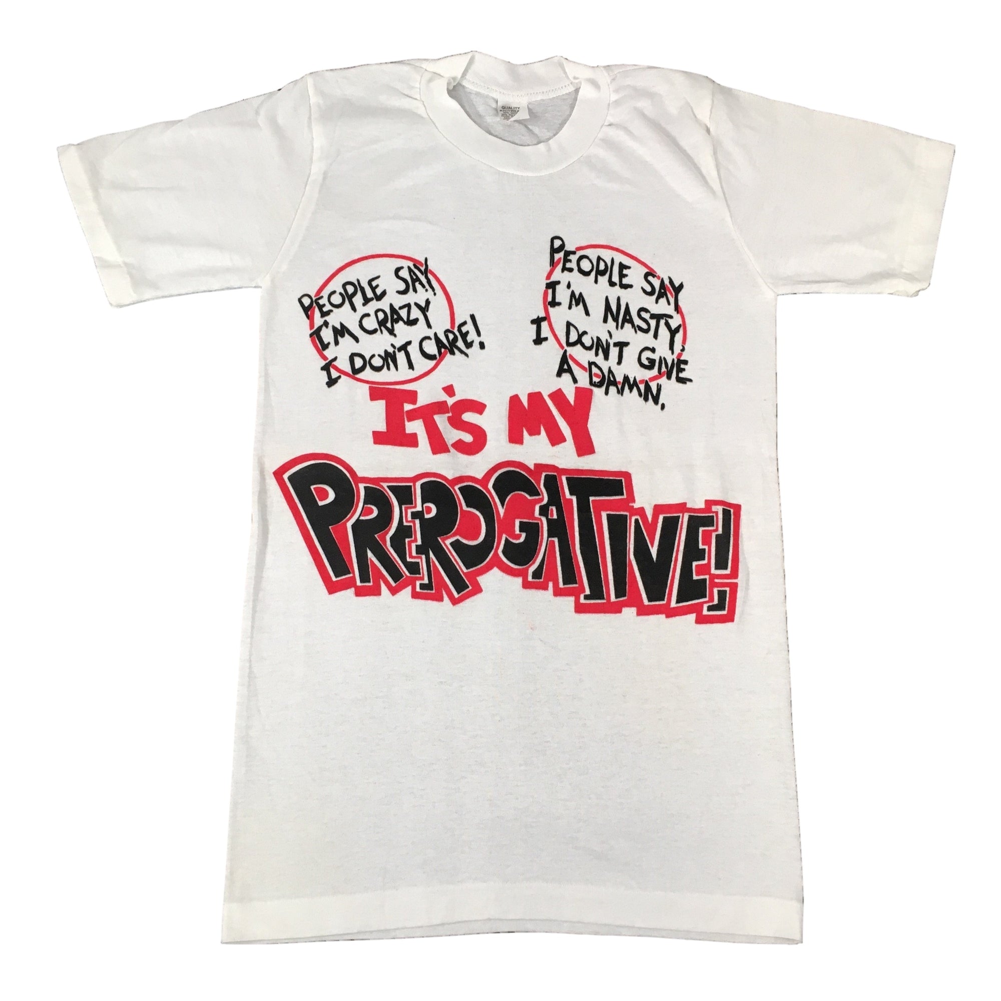 Vintage Bobby Brown "It's My Prerogative" T-Shirt - jointcustodydc