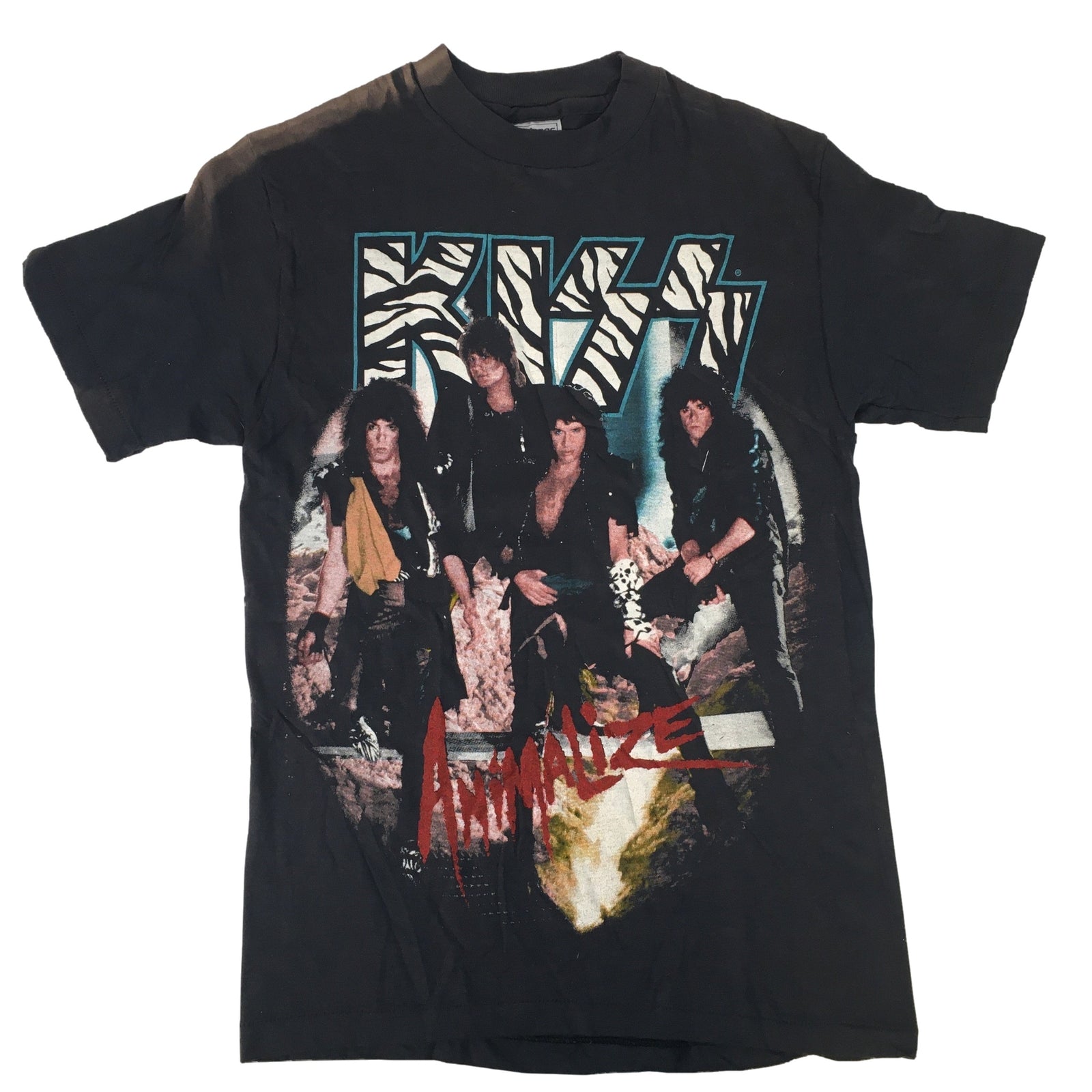 Vintage KISS "Animalize" T-Shirt - jointcustodydc