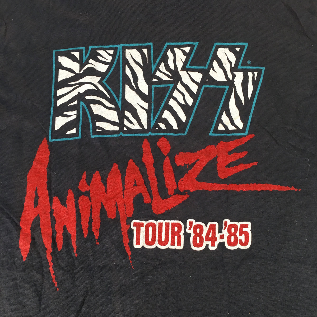Vintage KISS &quot;Animalize&quot; T-Shirt - jointcustodydc