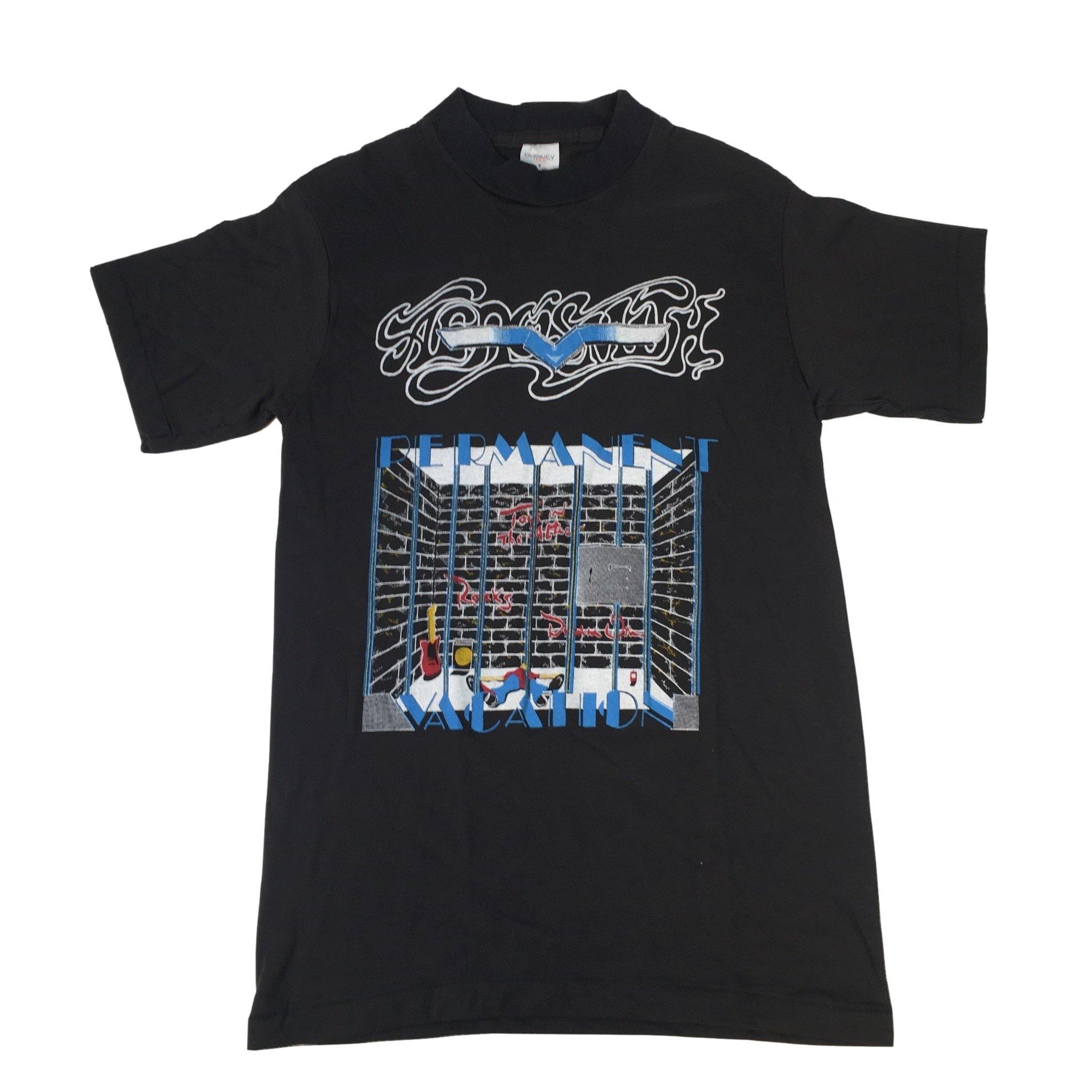 Vintage Aerosmith Permanent Vacation T Shirt jointcustodydc