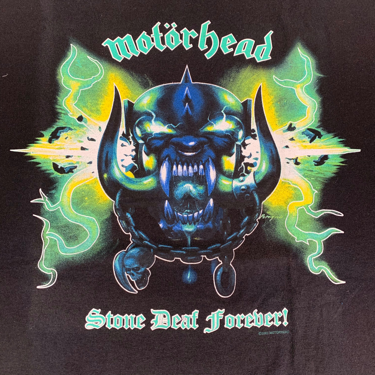 Vintage Motorhead &quot;Stone Deaf Forever&quot; T-Shirt - jointcustodydc