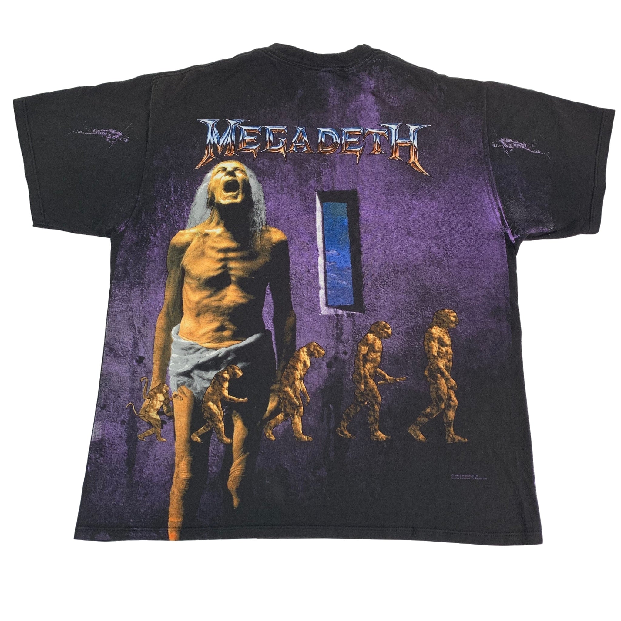 MEGADETH Tシャツ 90年代 レア！ - Tシャツ/カットソー(半袖/袖なし)