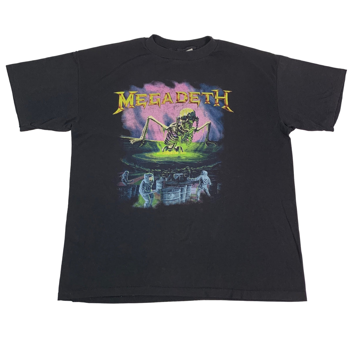 Vintage Megadeth &quot;Contaminated&quot; T-Shirt - jointcustodydc