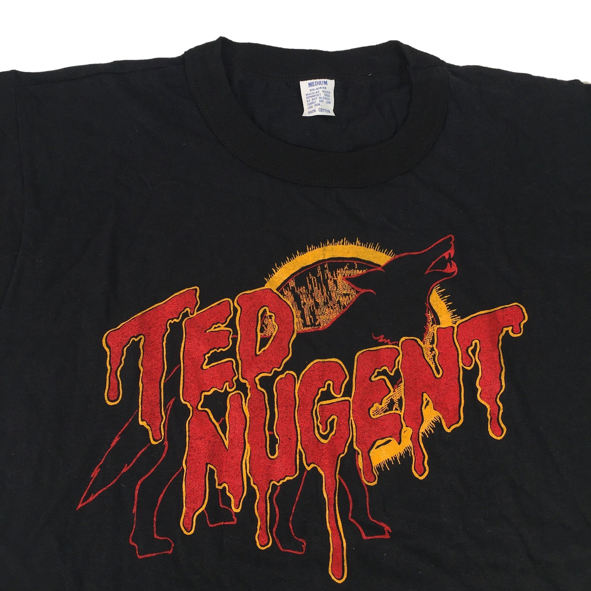 Vintage Ted Nugent &quot;Wolf&quot; T-Shirt - jointcustodydc