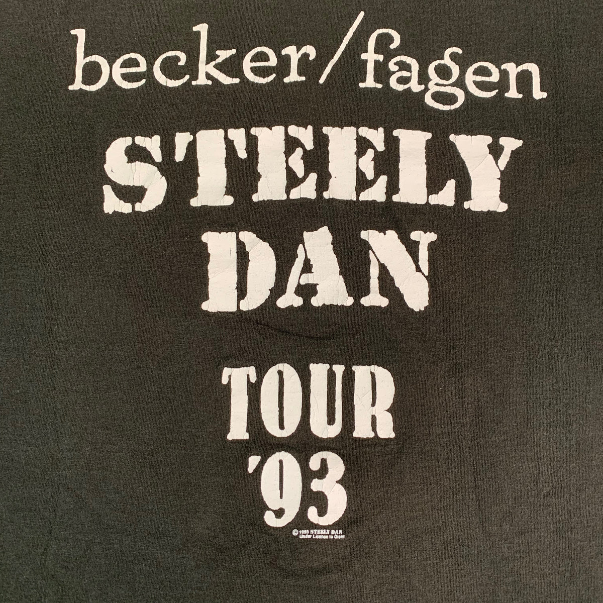 Vintage Steely Dan &quot;Becker/Fagen&quot; T-Shirt - jointcustodydc