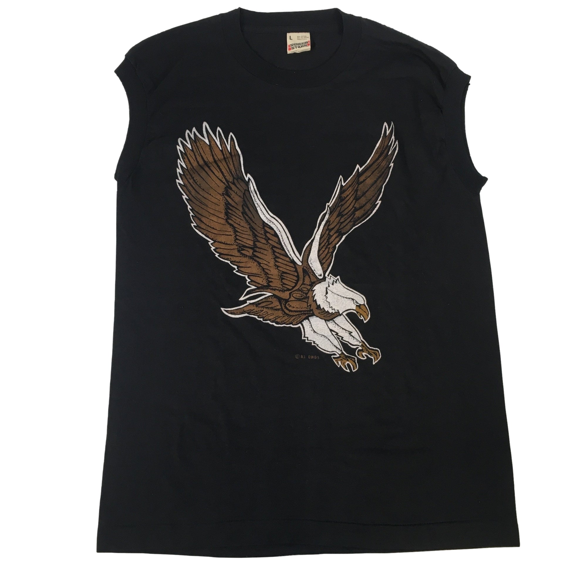 Vintage Eagle "1983" Sleeveless T-Shirt - jointcustodydc